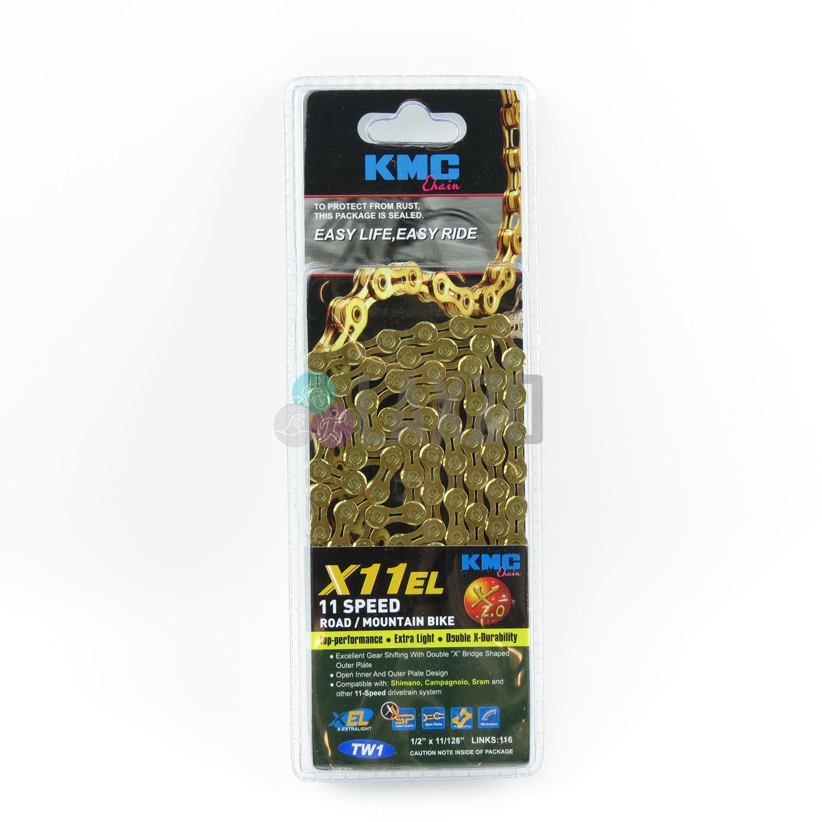 Ful KMC X11EL 11-speed Mountain Bike 114L Hollow Shimano SRAM Campagno Chain