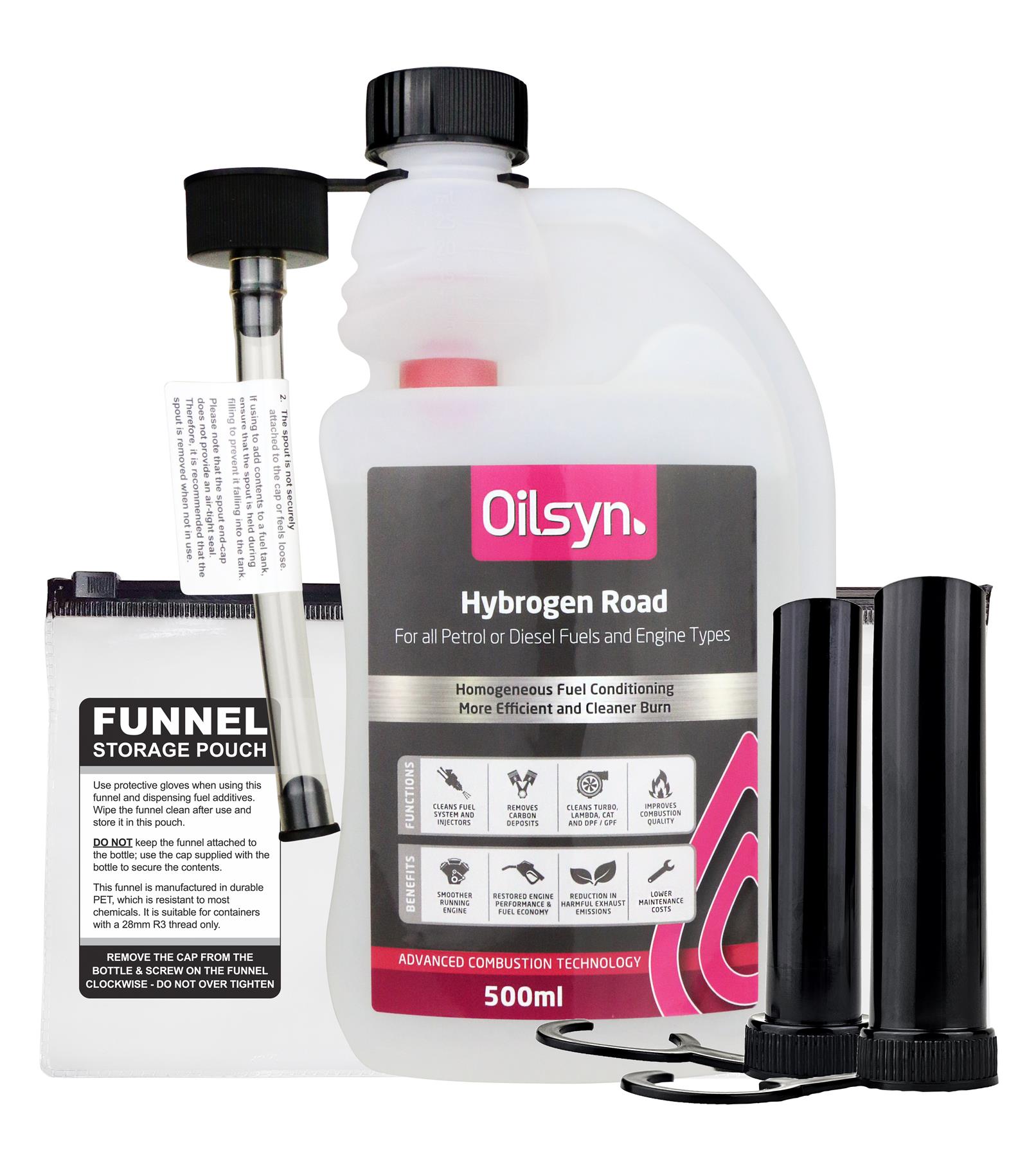Oilsyn Hybrogen Petrol & Diesel Combustion Modifier - Instant Torque Increase - Picture 3 of 3