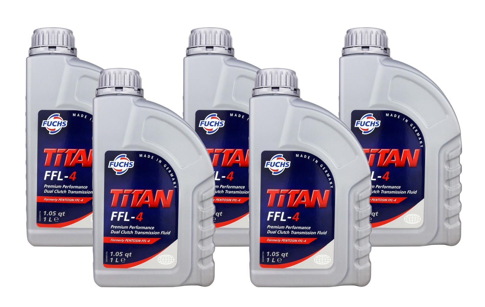 Fuchs Titan FFL-4 DCT Transmission Fluid, Oil For BMW DCG, GTR