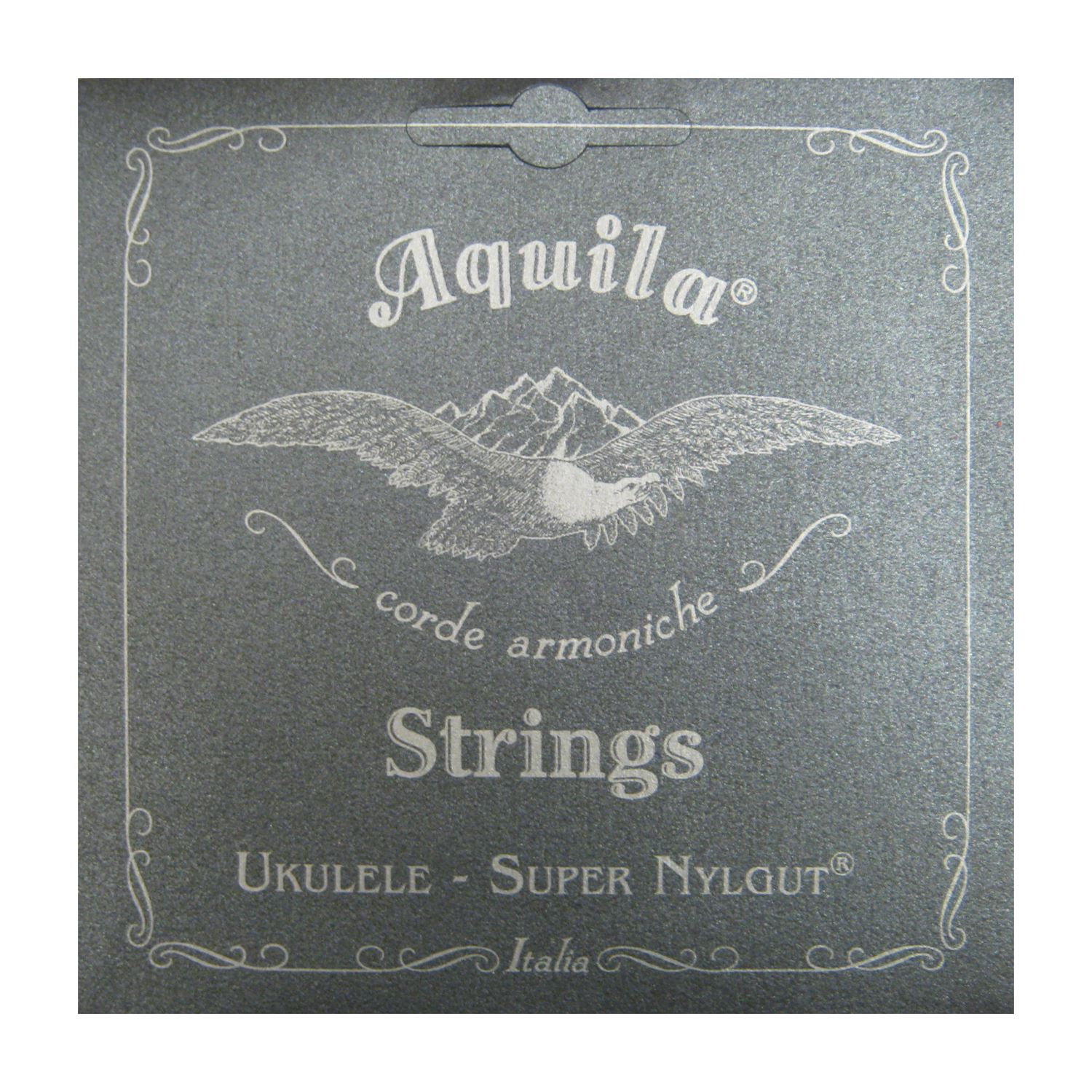 AQUILA BARITONE UKULELE STRINGS 8 STRING UKE SET SUPER NYLGUT DGBE LOW D - 131U - Picture 2 of 3
