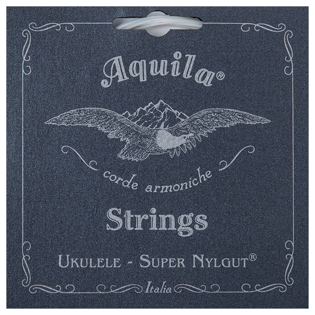 AQUILA BARITONE UKULELE STRINGS 8 STRING UKE SET SUPER NYLGUT DGBE LOW D - 131U - Picture 1 of 3