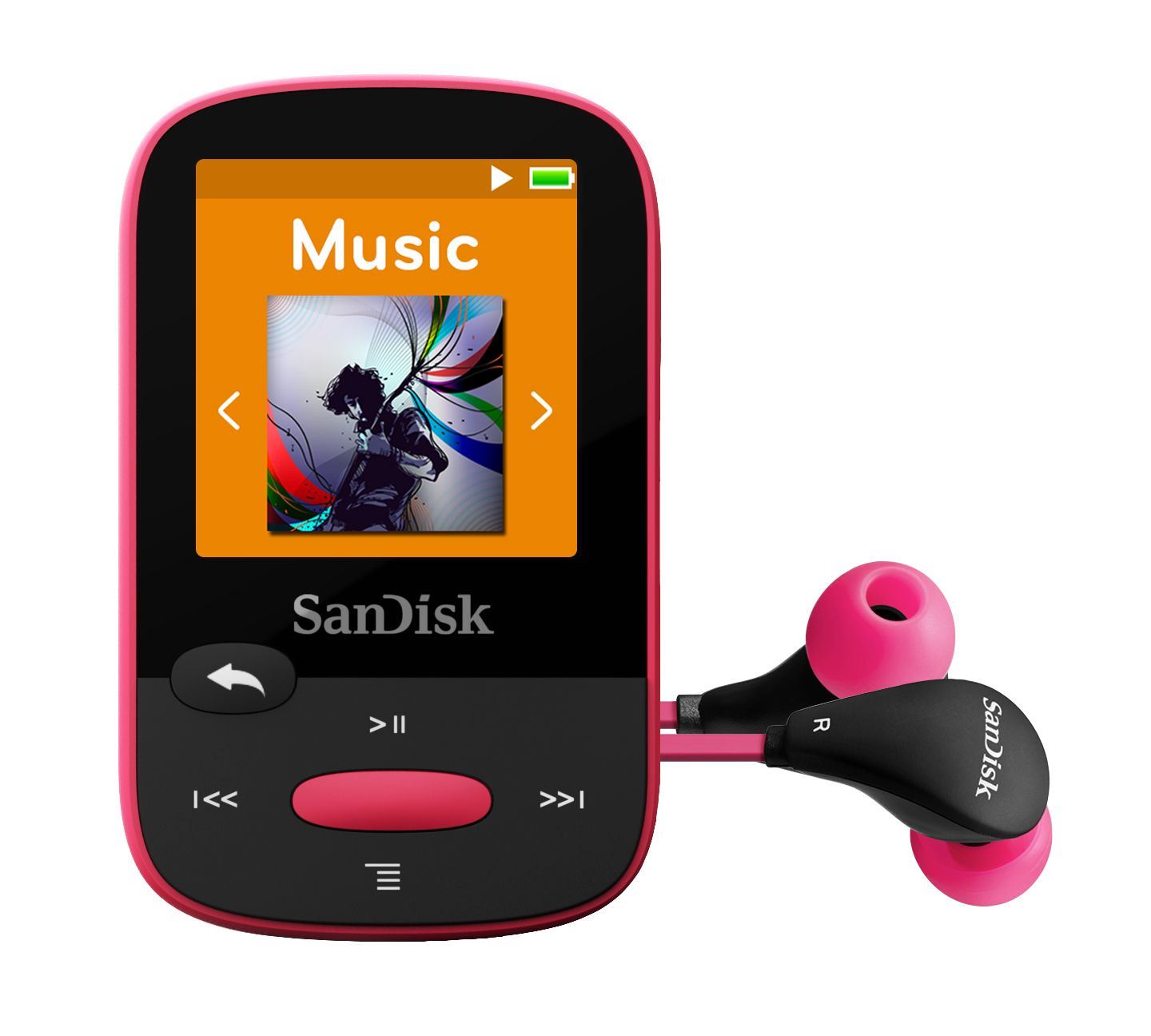 SanDisk Clip Sport mp3 Player 8gb pink für 2000 Songs eBay