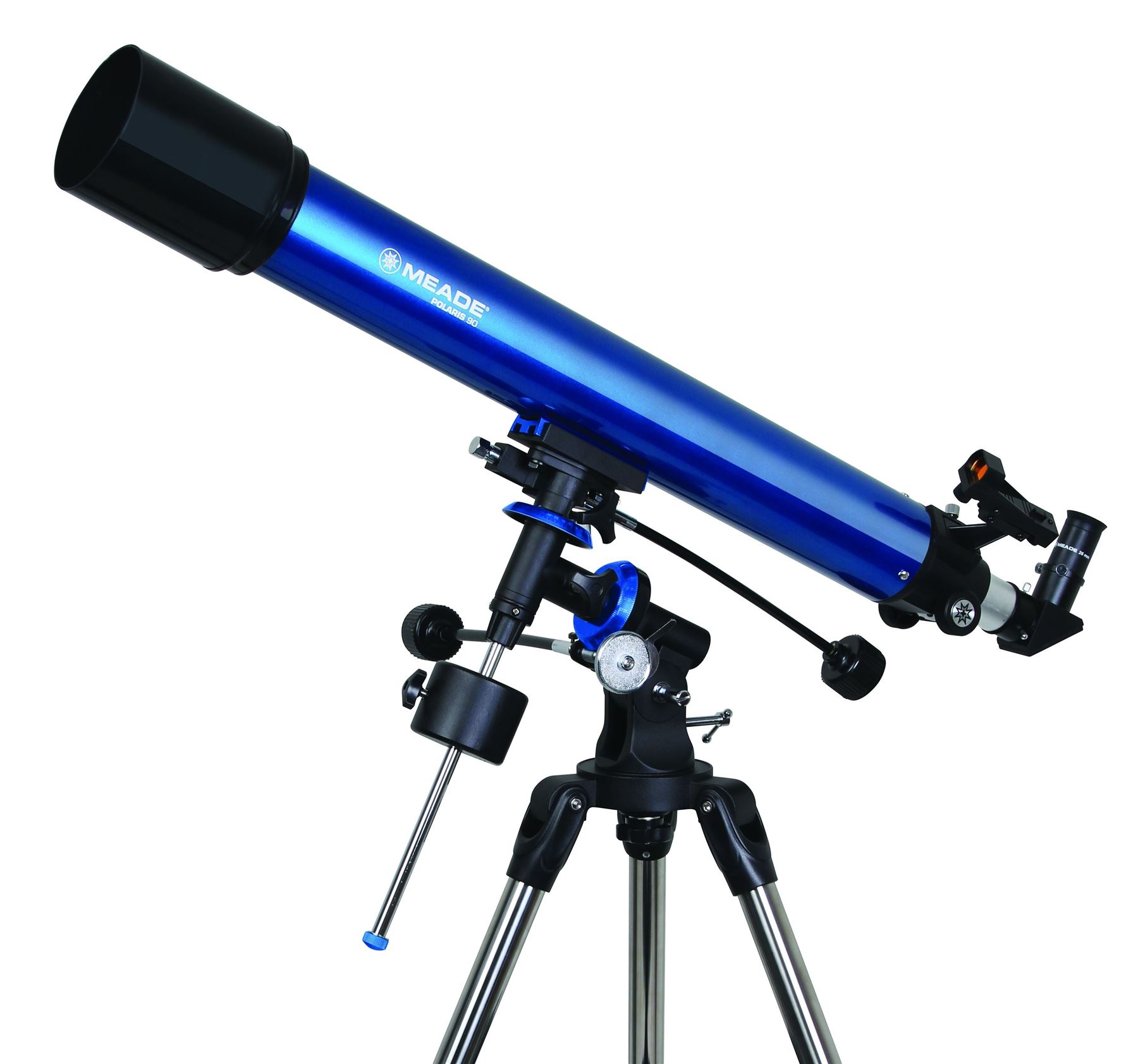 Meade Polaris 90mm German Equatorial Refractor Astronomy Telescope, MPN