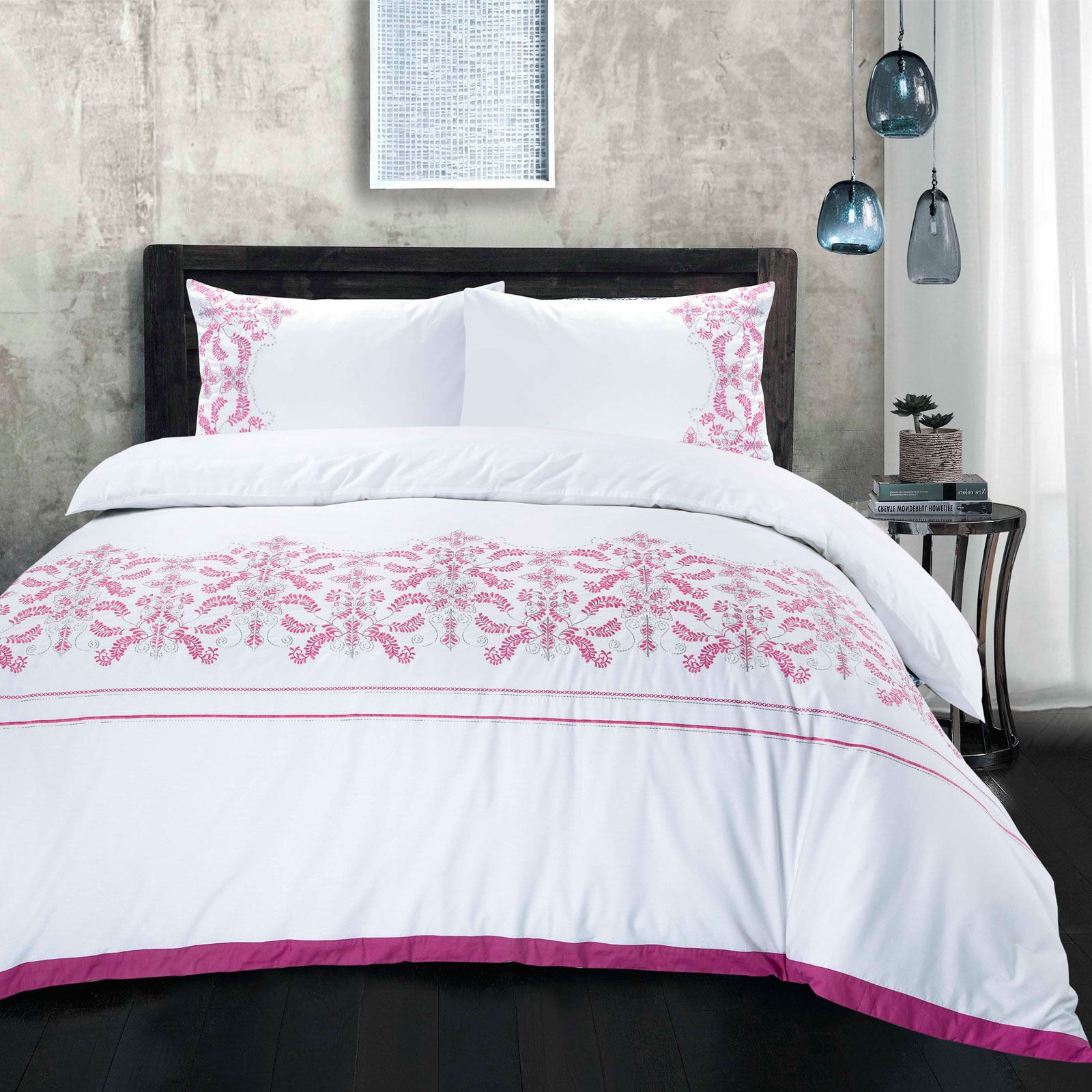 Nimsay Home Luxury Embroidered Embroidery Designer Duvet Cover Bedding Sets eBay