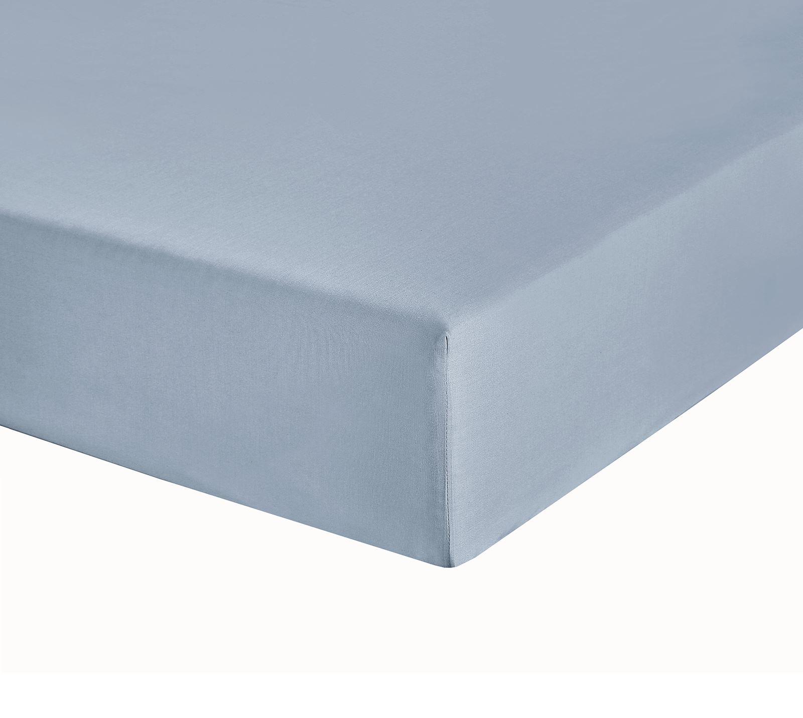 25cm Extra Deep Poly Cotton Fitted Bed Sheet Pillowcases Single Double