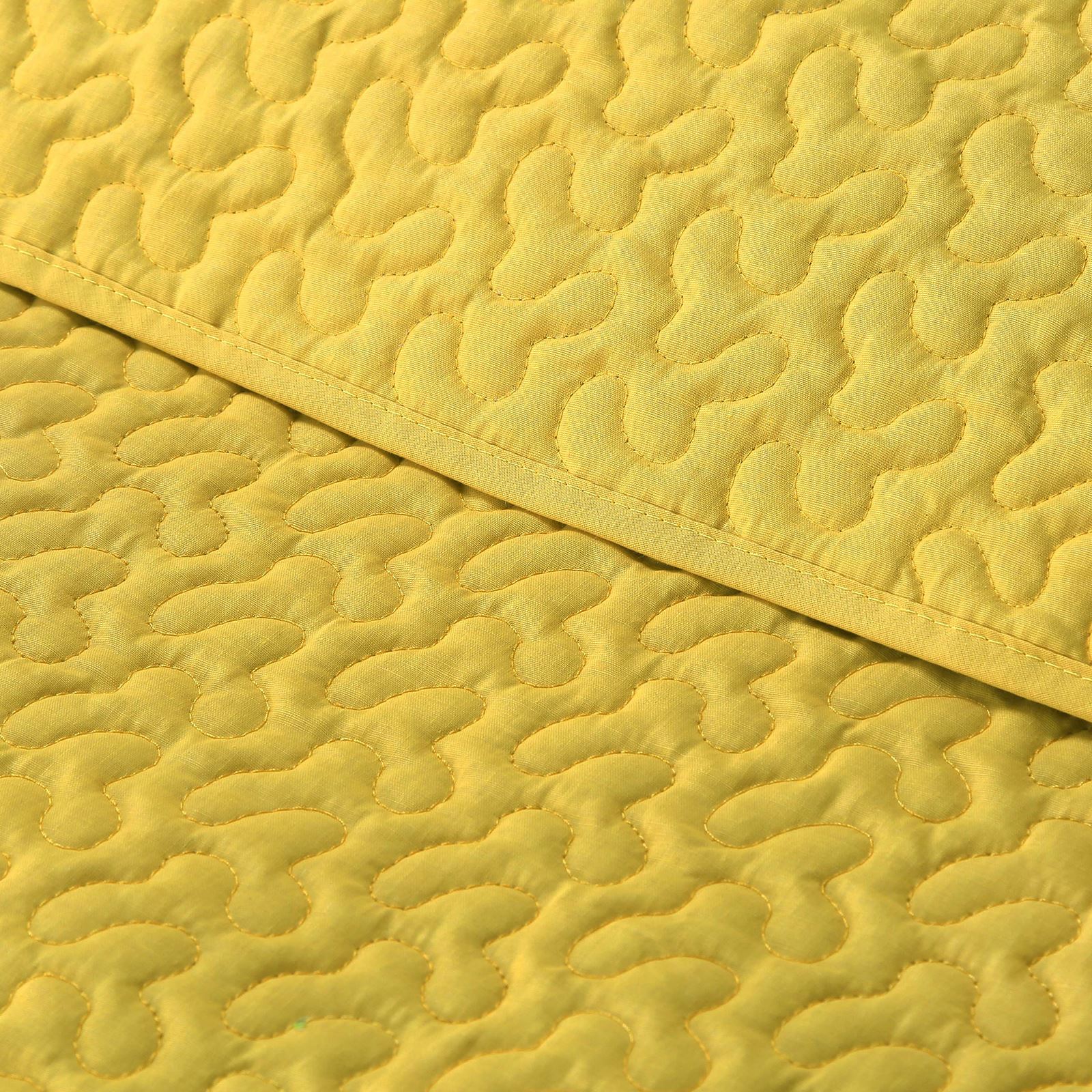 Luxury Soft Plain Dyed Poly Cotton Quilted Bedspread Bed Quilt Throw Double King eBay