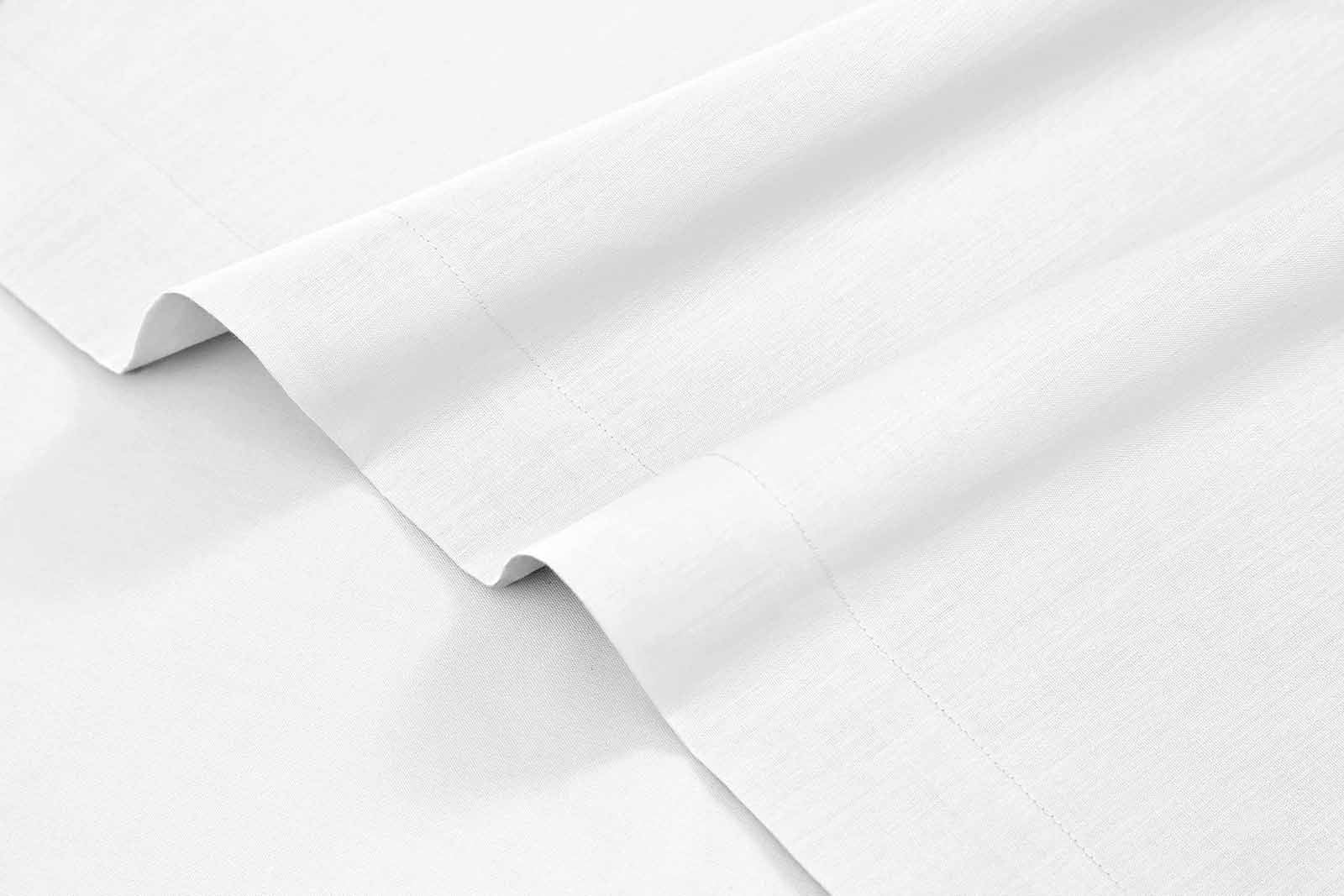 Flat Top Bed Sheet Poly Cotton Single Double Super King Sizes OR