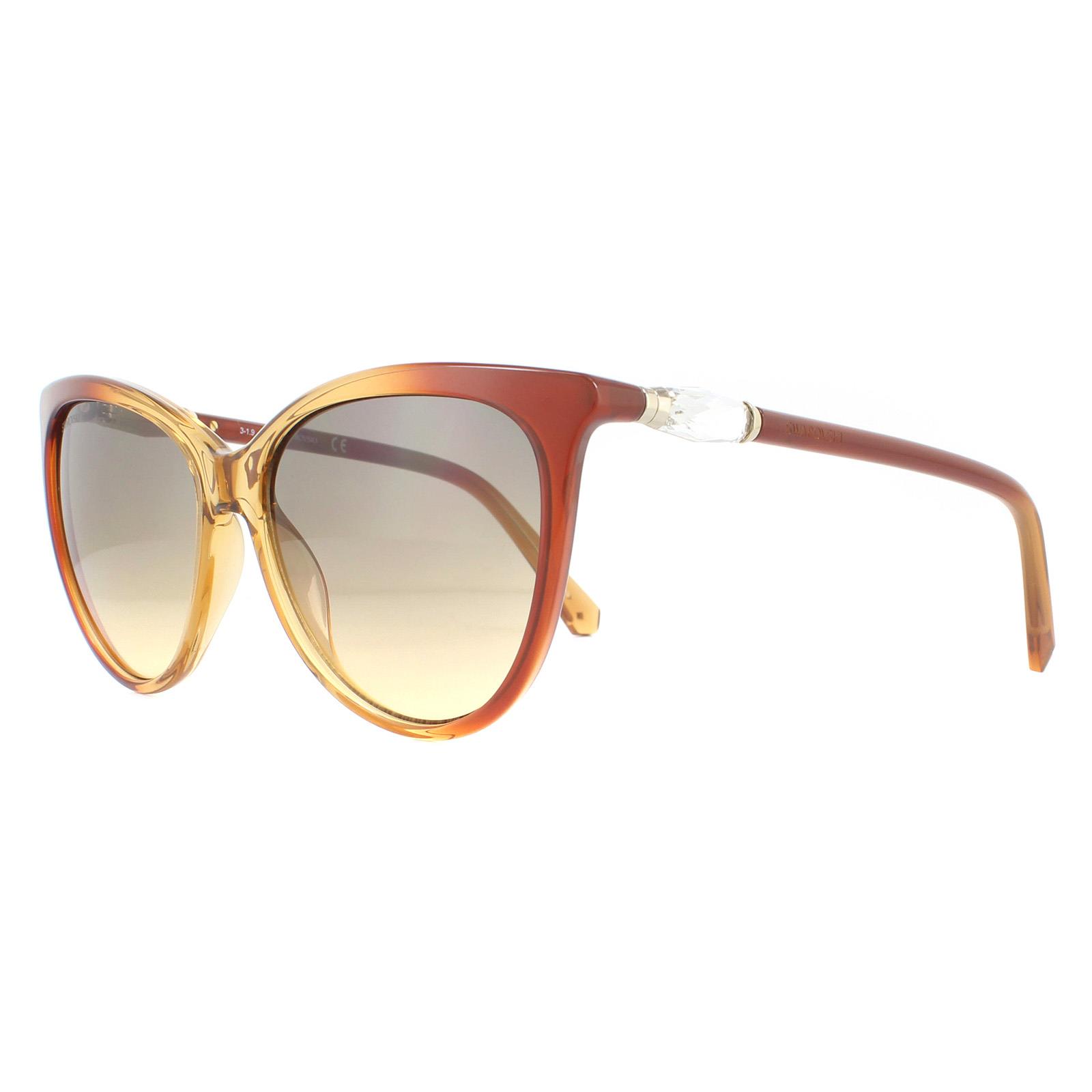 Swarovski Tan Sunglasses Amazon.com: Swarovski Women main image 4