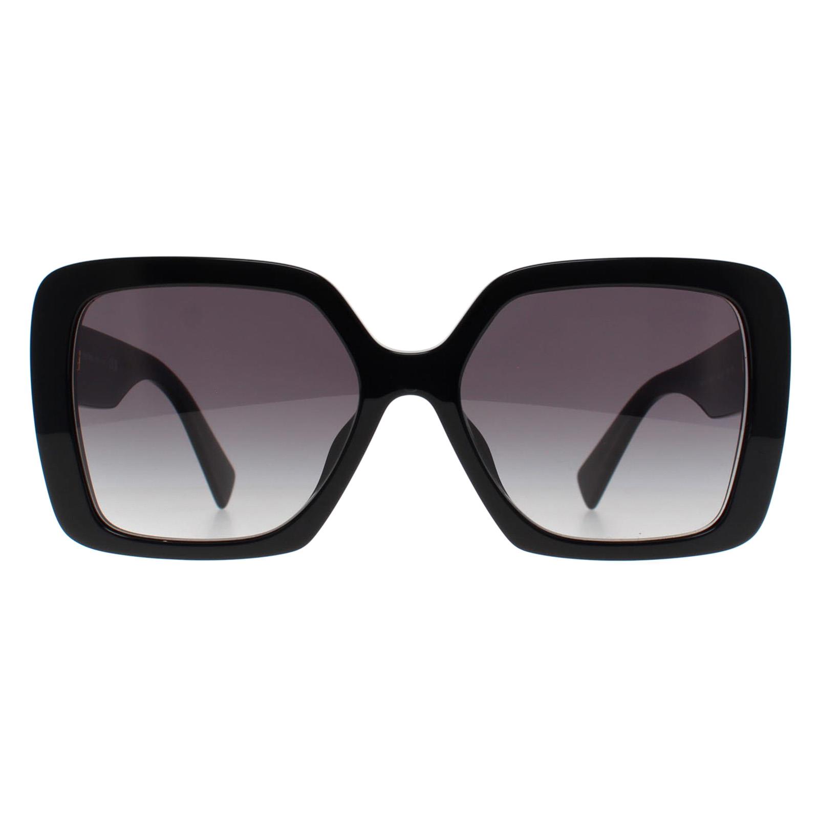Miu Miu Sunglasses MU10YS 1AB5D1 Black Gray Gradient | eBay