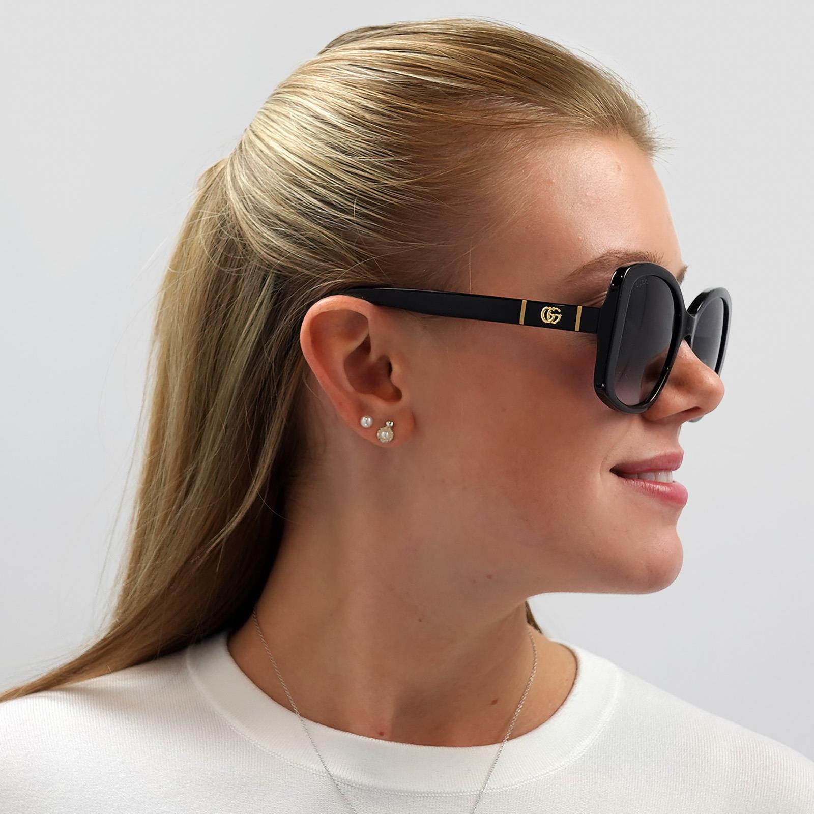Gucci Sunglasses GG0762S 001 Black Gray Gradient | eBay display picture 1