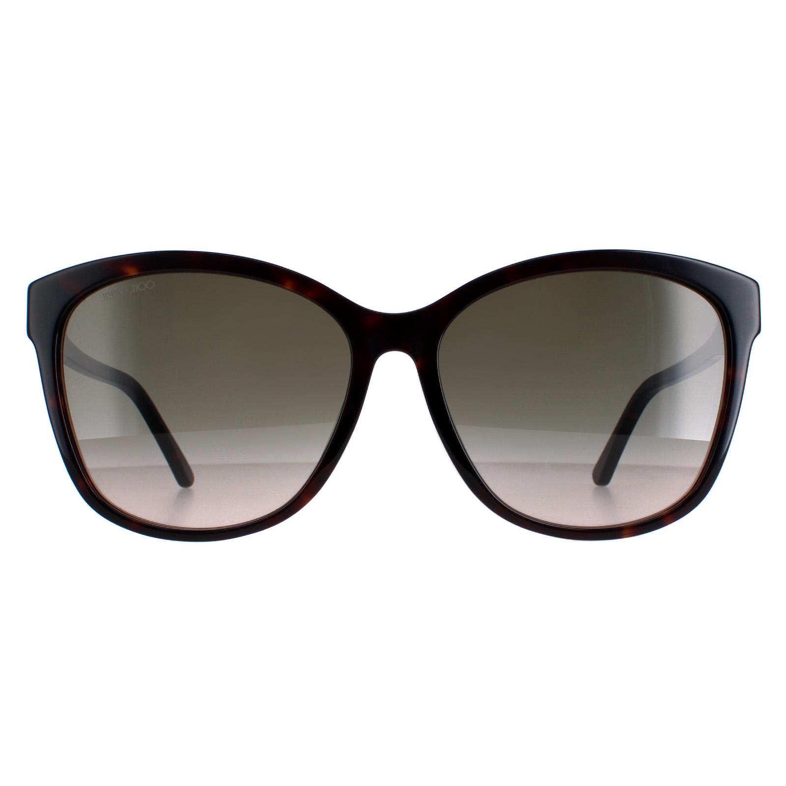 Jimmy Choo Sunglasses Lidie Jimmy Choo Butterfly Sunglasses Lidie/F/SK FWM2S Nude  main image 4