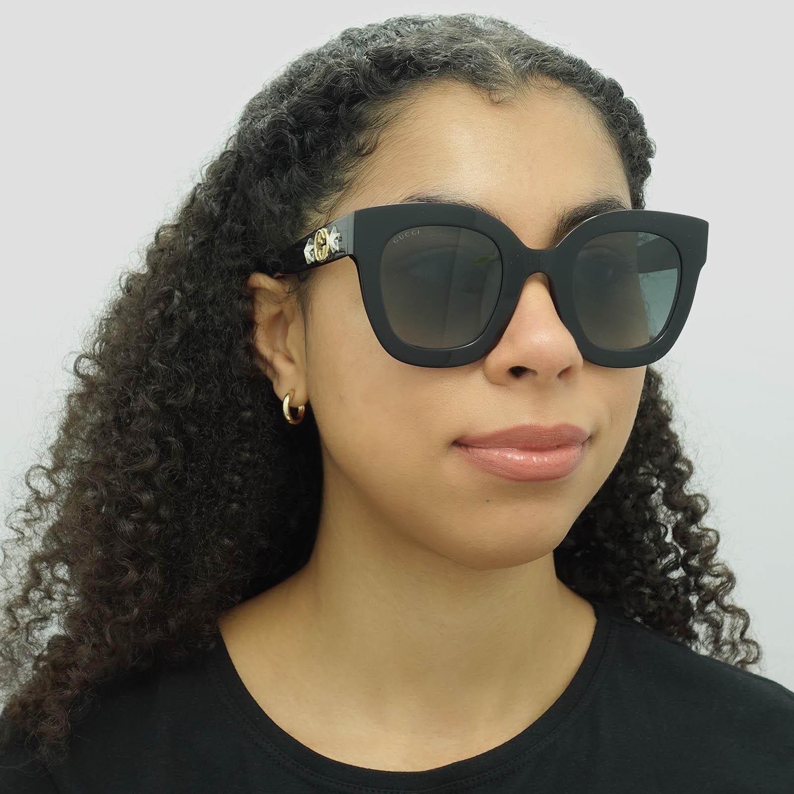 Gucci Sunglasses GG0208S-001-49 New with tags Gucci GG0208S Cat Eye Women main image 3