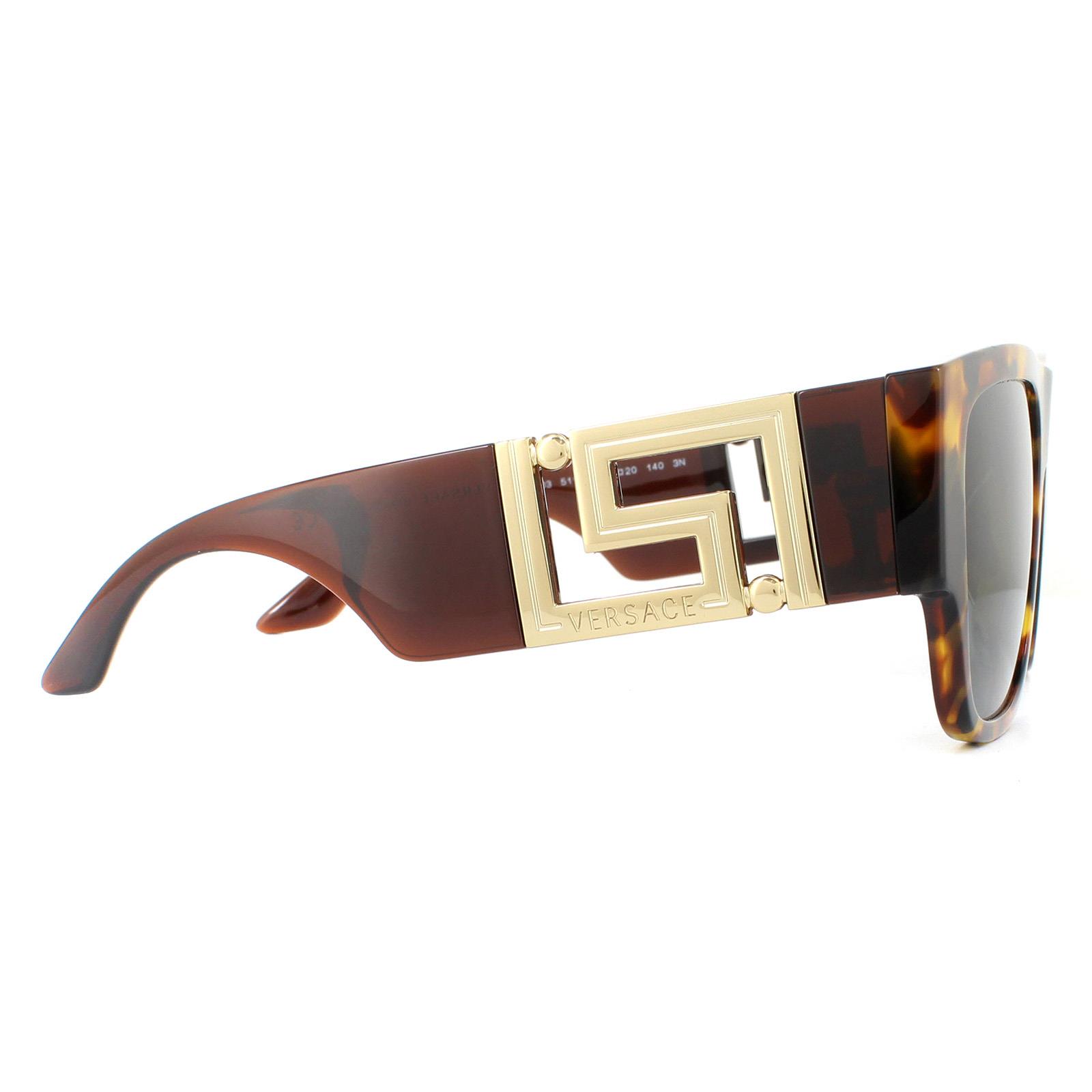 Versace Havana Sunglasses VE4403 Sunglasses Versace VE4403 - Mia Burton main image 3