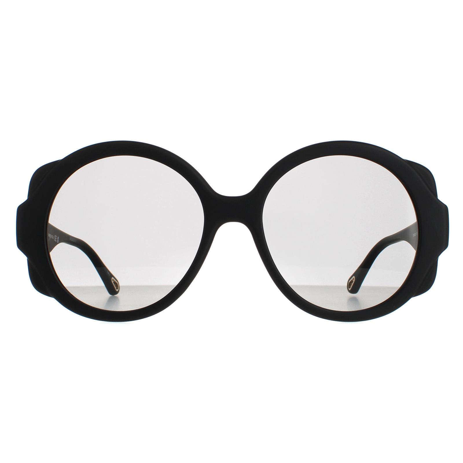 サングラス Chloe Black Acetate Sunglasses Chloe Black & Grey Oversized Dual Arm Sunglasses | FOMO