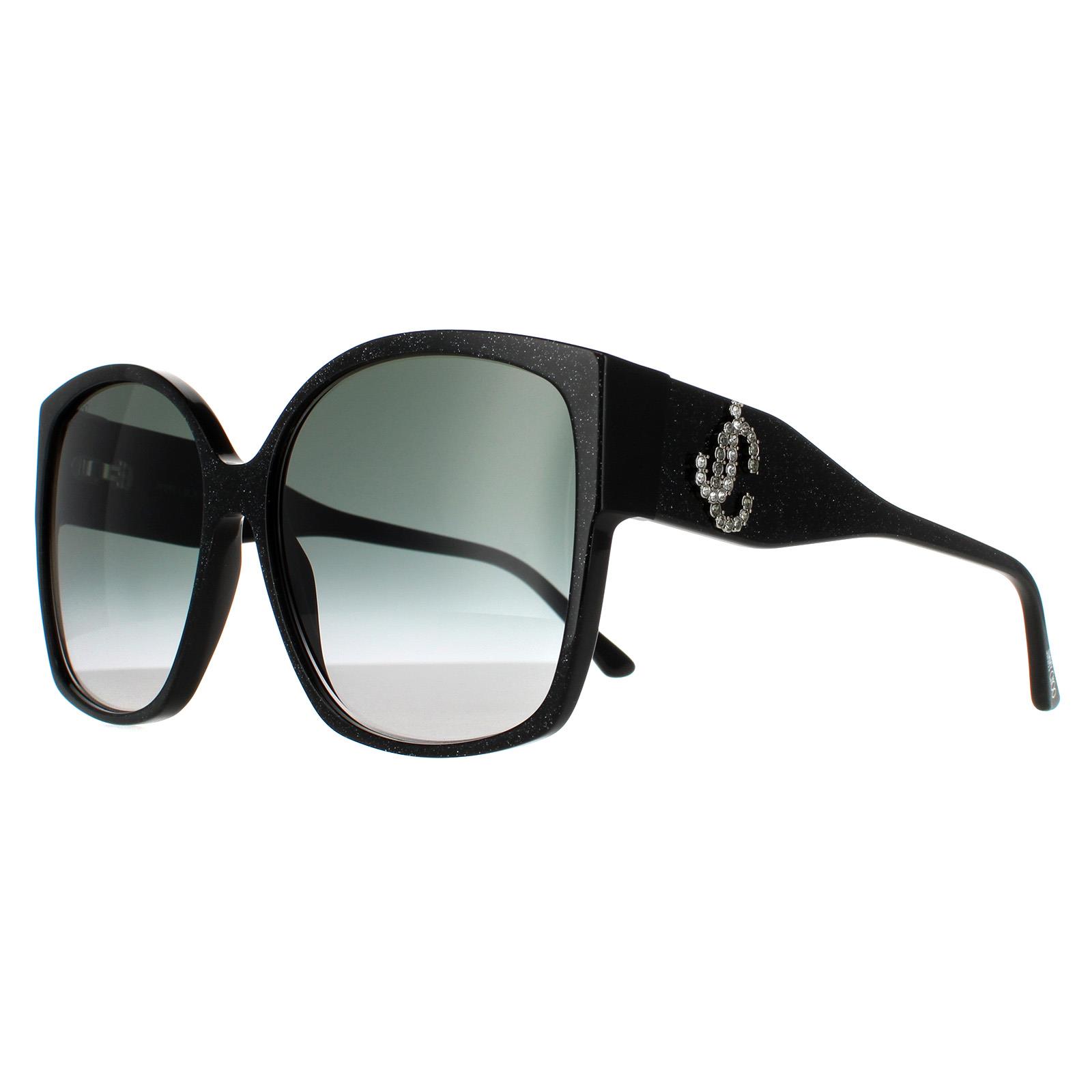 Jimmy Choo Sunglasses NOEMI/S DXF 9O Black Dark Gray Gradient Jimmy Choo NOEMI/S DXF 9O 61 Sunglasses | Glasses Station main image 4