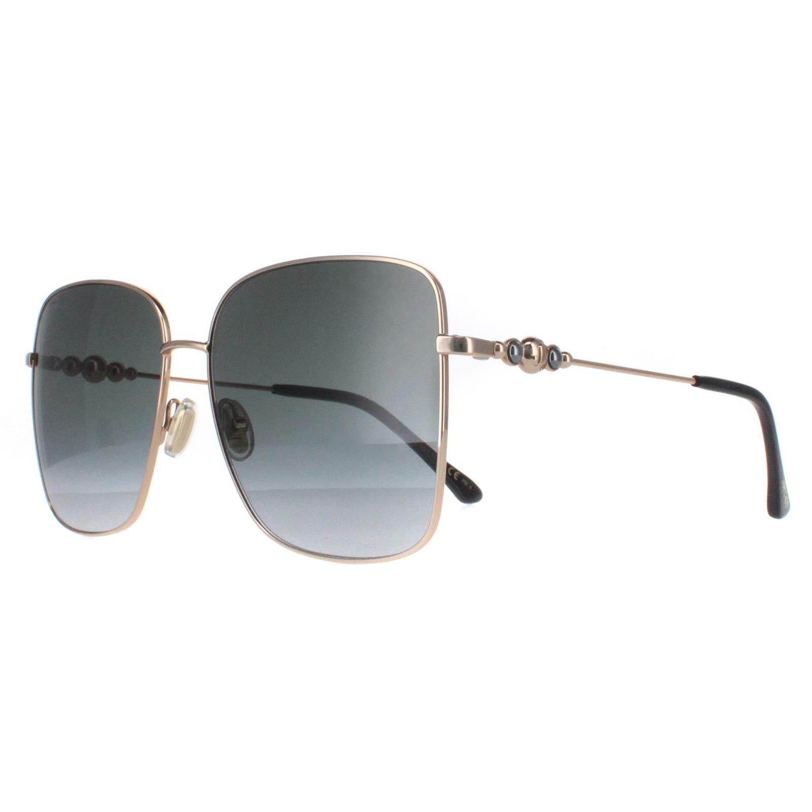Jimmy Choo Sunglasses HESTER/S 2M2 9O Gold Gray Gradient | eBay display picture 3