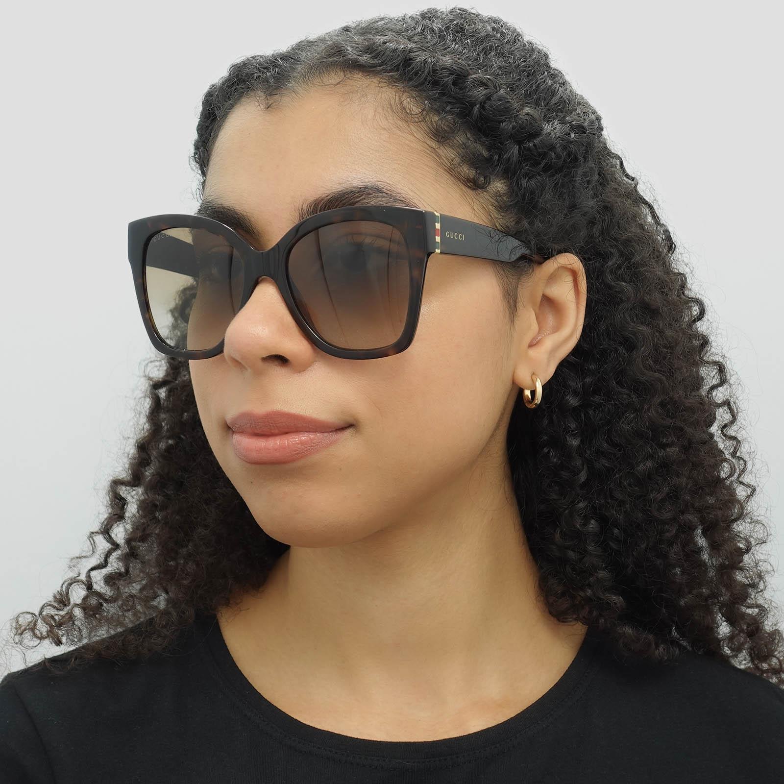 Gucci Sunglasses GG0459S 002 Havana Brown Gradient | eBay display picture 3