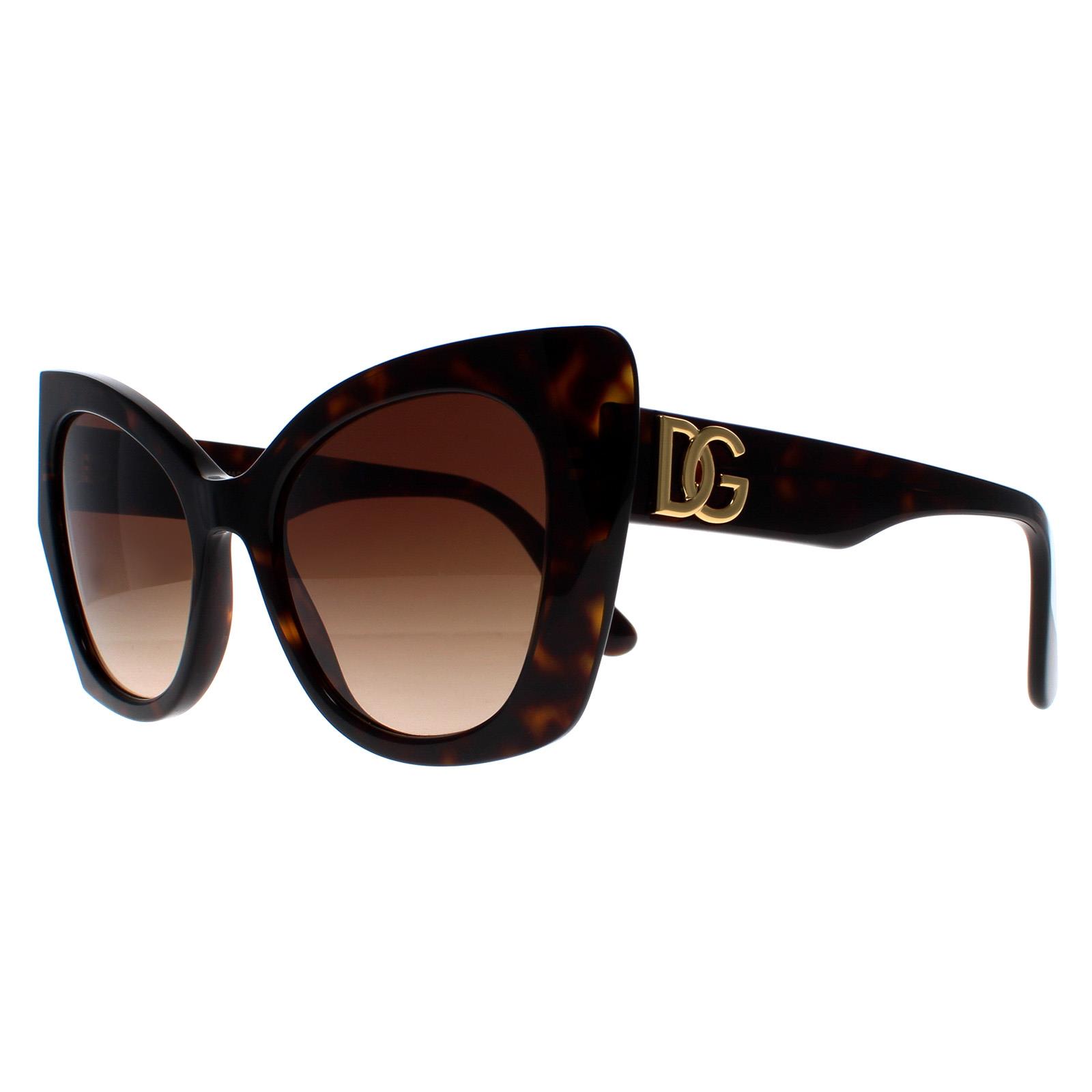 Dolce & Gabbana Sunglasses DG4405 502/13 Havana Brown Gradient Dolce & Gabbana DG4405F 502/13 Sunglasses Women main image 2