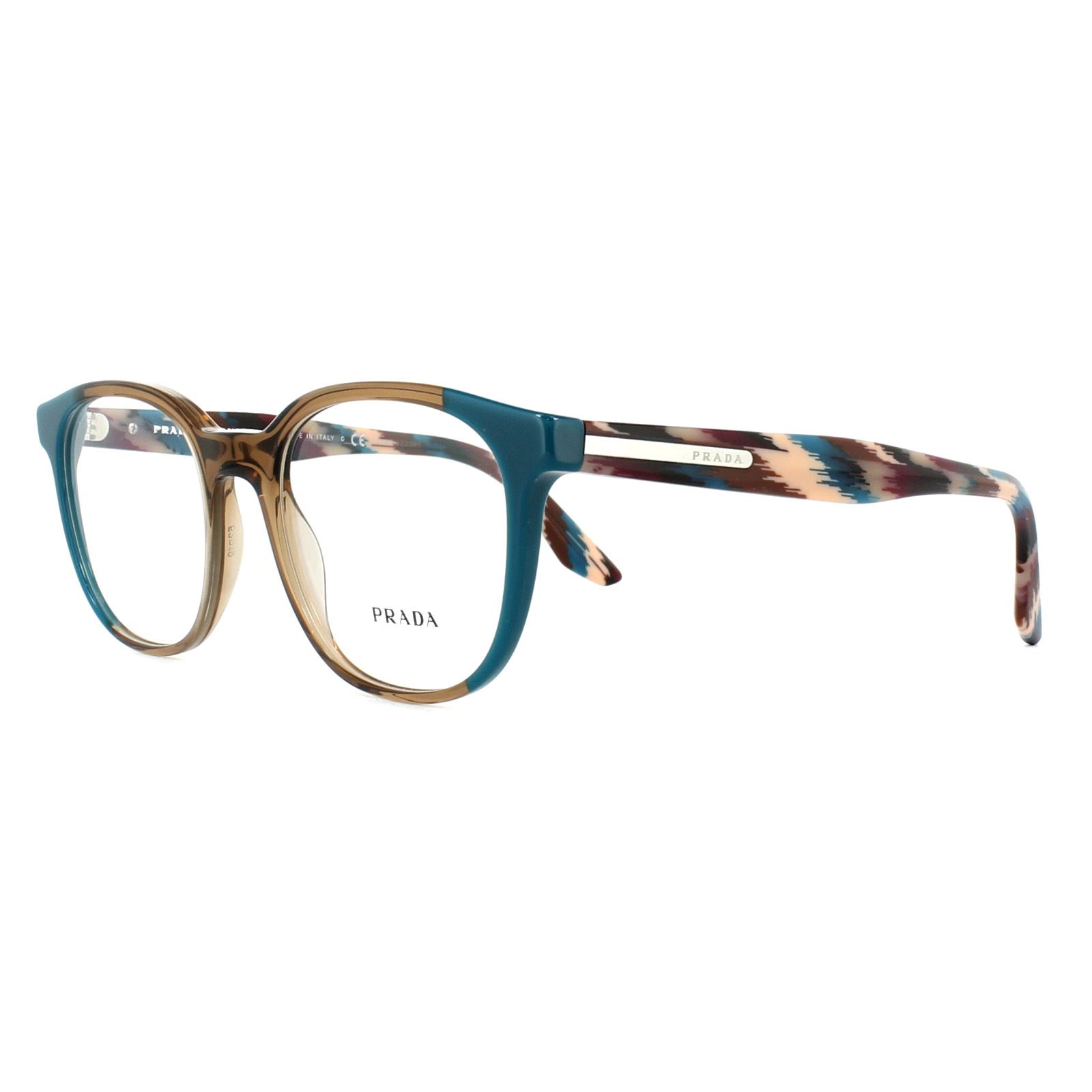 Prada Eyeglasses Frames PR04UV VYK1O1 Green 52mm Mens eBay