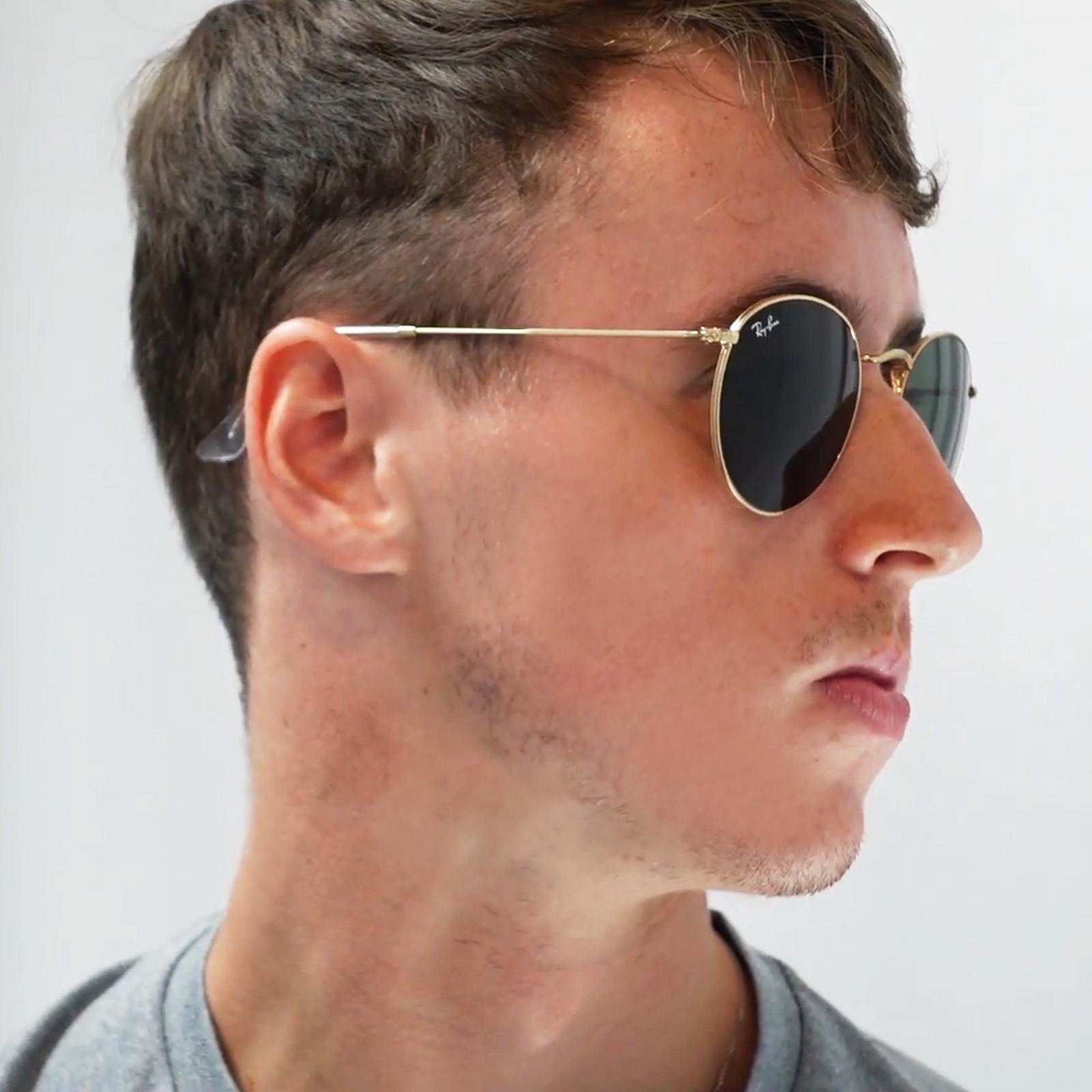 Ray-Ban Sunglasses Round Metal 3447 112/Z2 Gold Copper Flash  display picture 1
