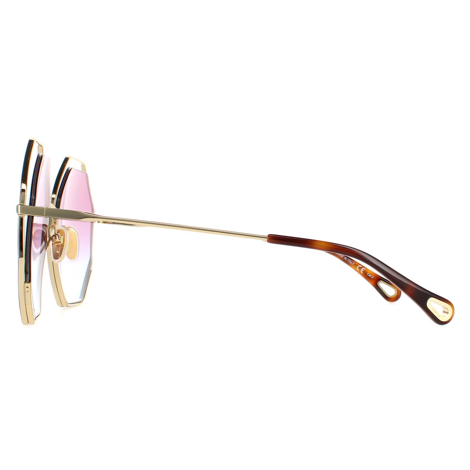 メガネ Chloe Chloe - CH0206O - 004 havana havana transpa Chloé CH0206O women Havana Round Eyeglasses – Otticanet USA