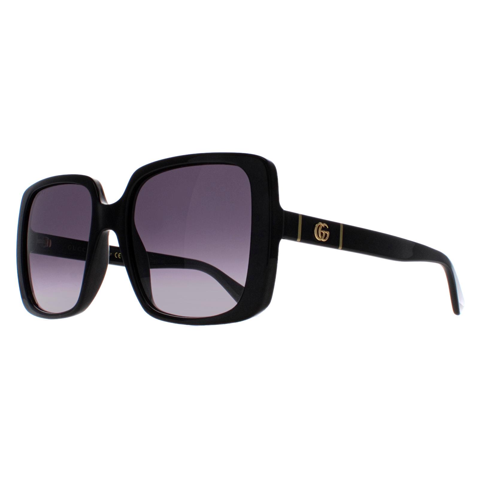 New - ?Authentic Gucci Grey Gradient Square Ladies Sunglasses GG0632S 001 56 . Gucci Women main image 2