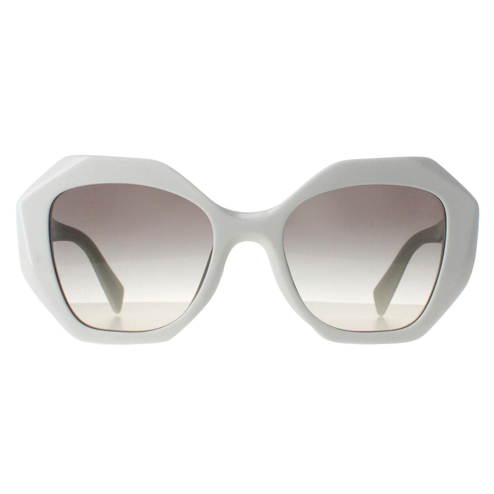 Prada Sunglasses PR16WS 142130 Ivory Gray Gradient | eBay