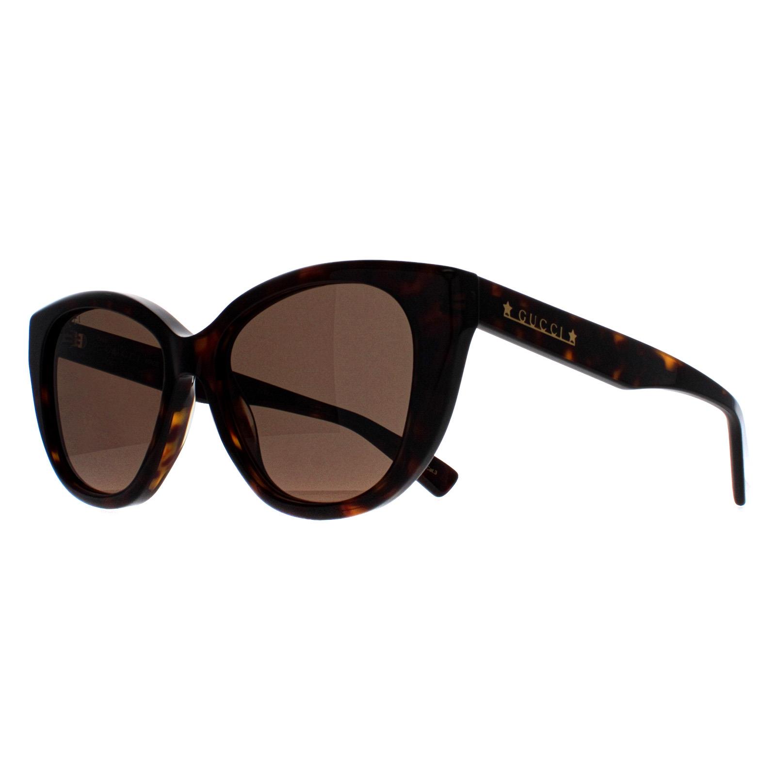 Gucci Sunglasses GG1588S 002 Havana Brown | eBay