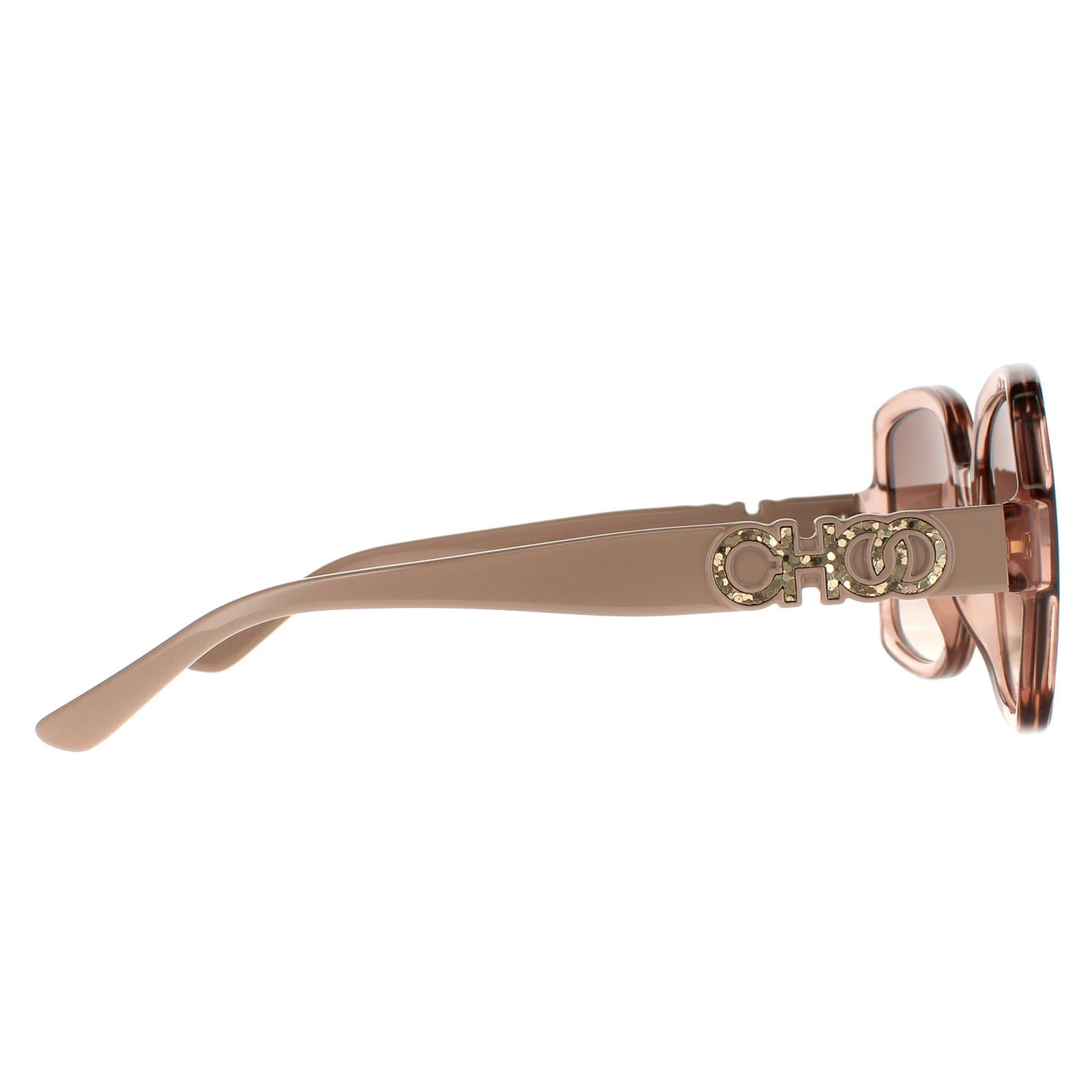 Jimmy Choo Sunglasses SAMMI/G/S FWM HA Crystal Nude Brown 