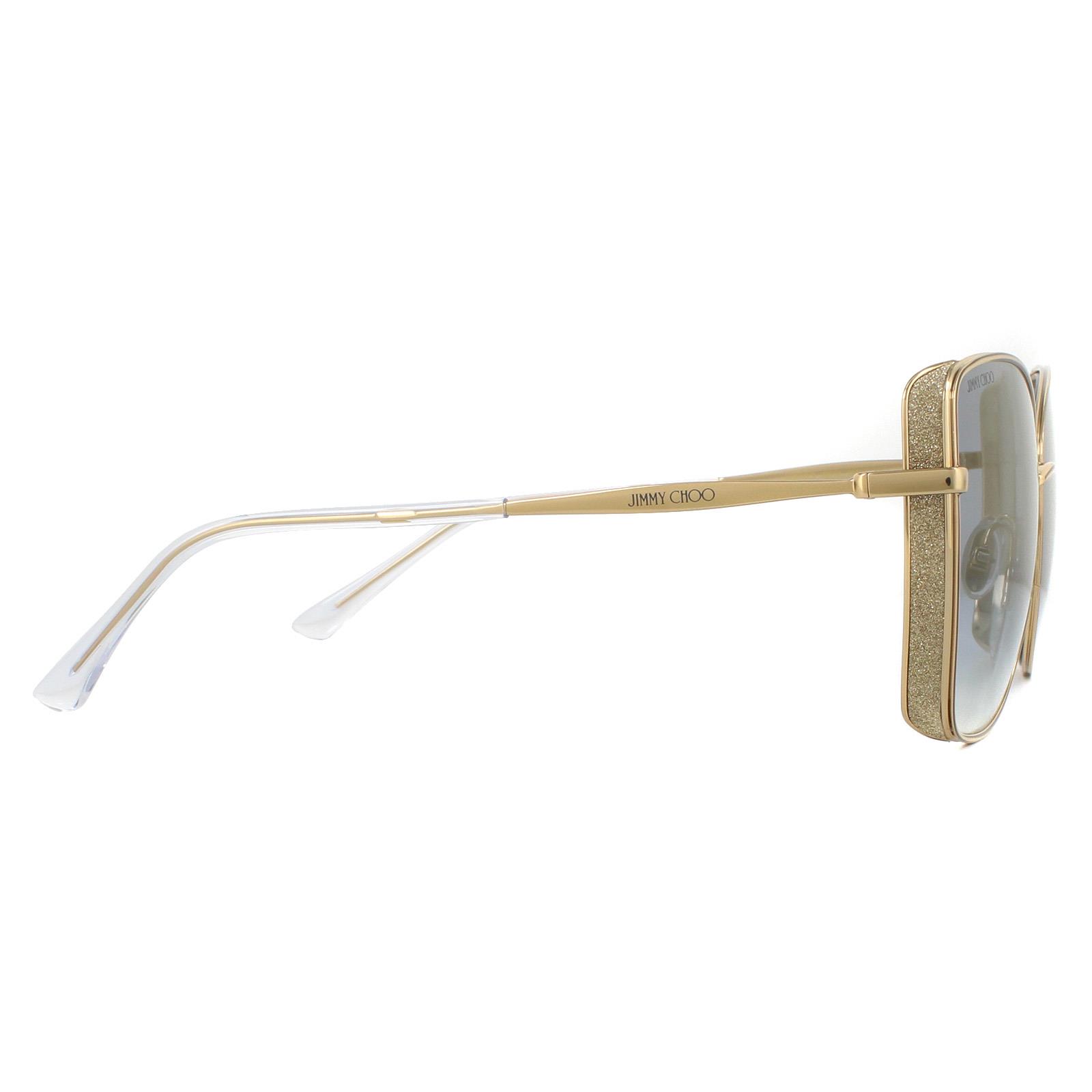 Jimmy Choo Sunglasses ALEXIS/S 000 1V Rose Gold Blue  display picture 2