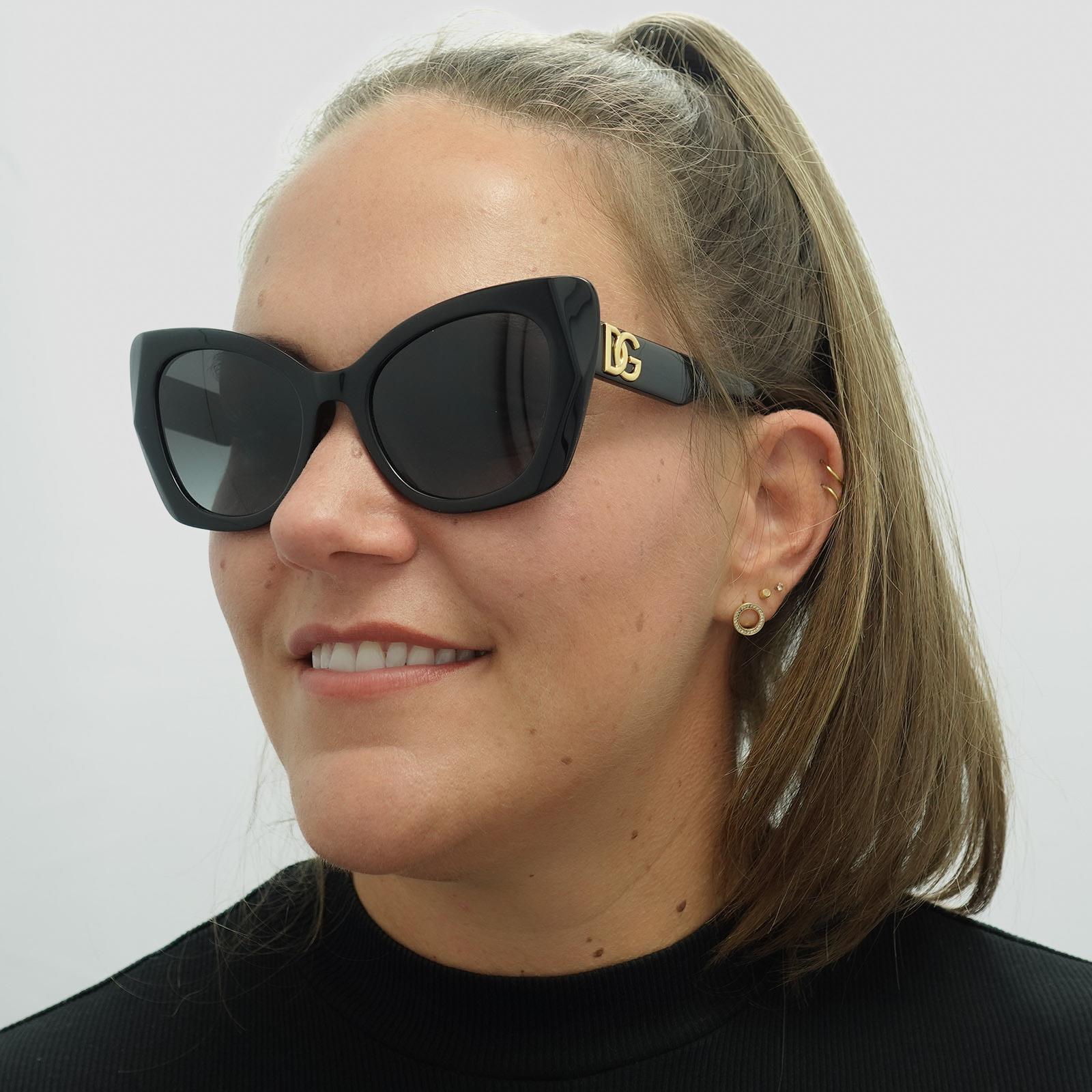 Dolce & Gabbana Sunglasses DG4405 501/8G Black Gray Gradient  display picture 1