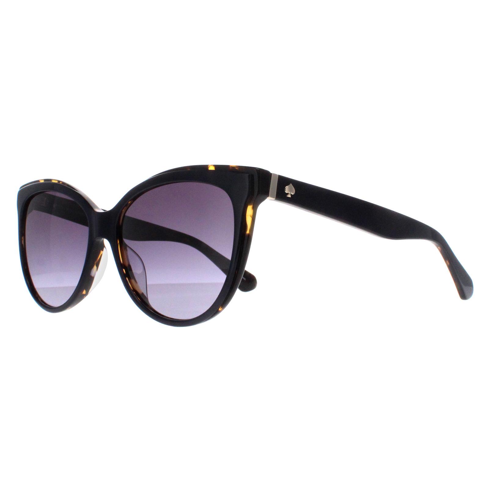 Kate Spade Sunglasses Daesha/S JBW 9O Blue Havana Dark Grey  display picture 2