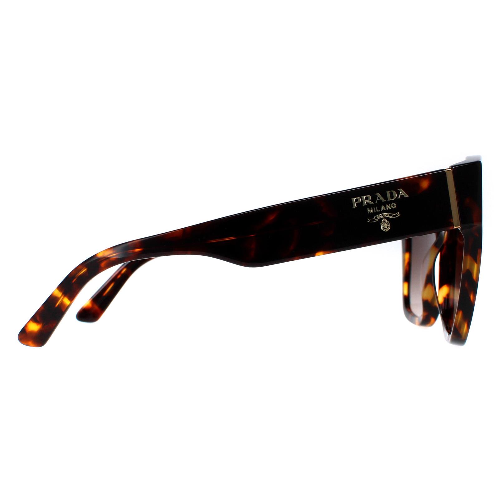Prada Sunglasses PR17ZS VAU6S1 Honey Tortoise Brown Gradient  display picture 1