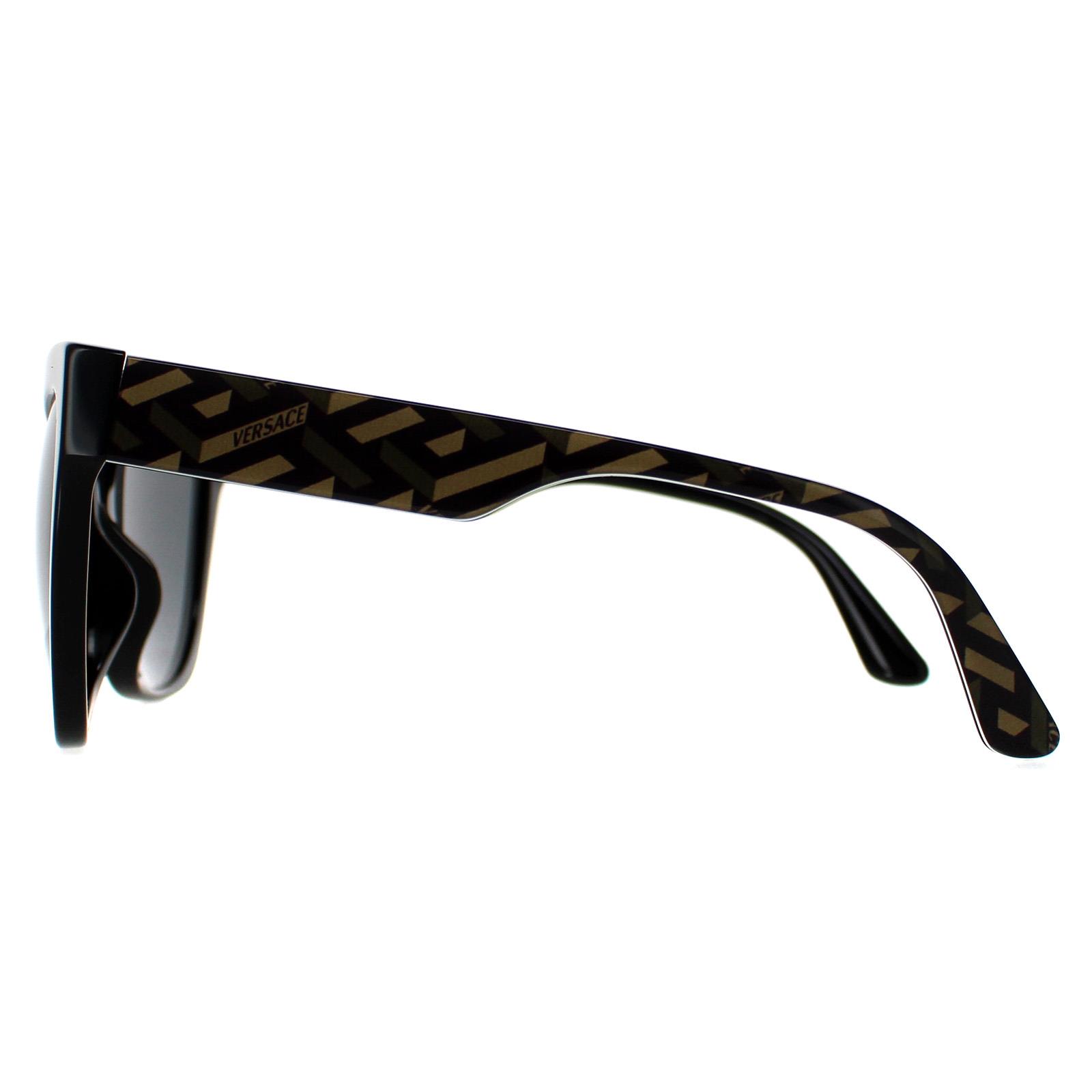 Versace Sunglasses VE4417U 535887 Black Pattern Dark Gray | eBay display picture 1