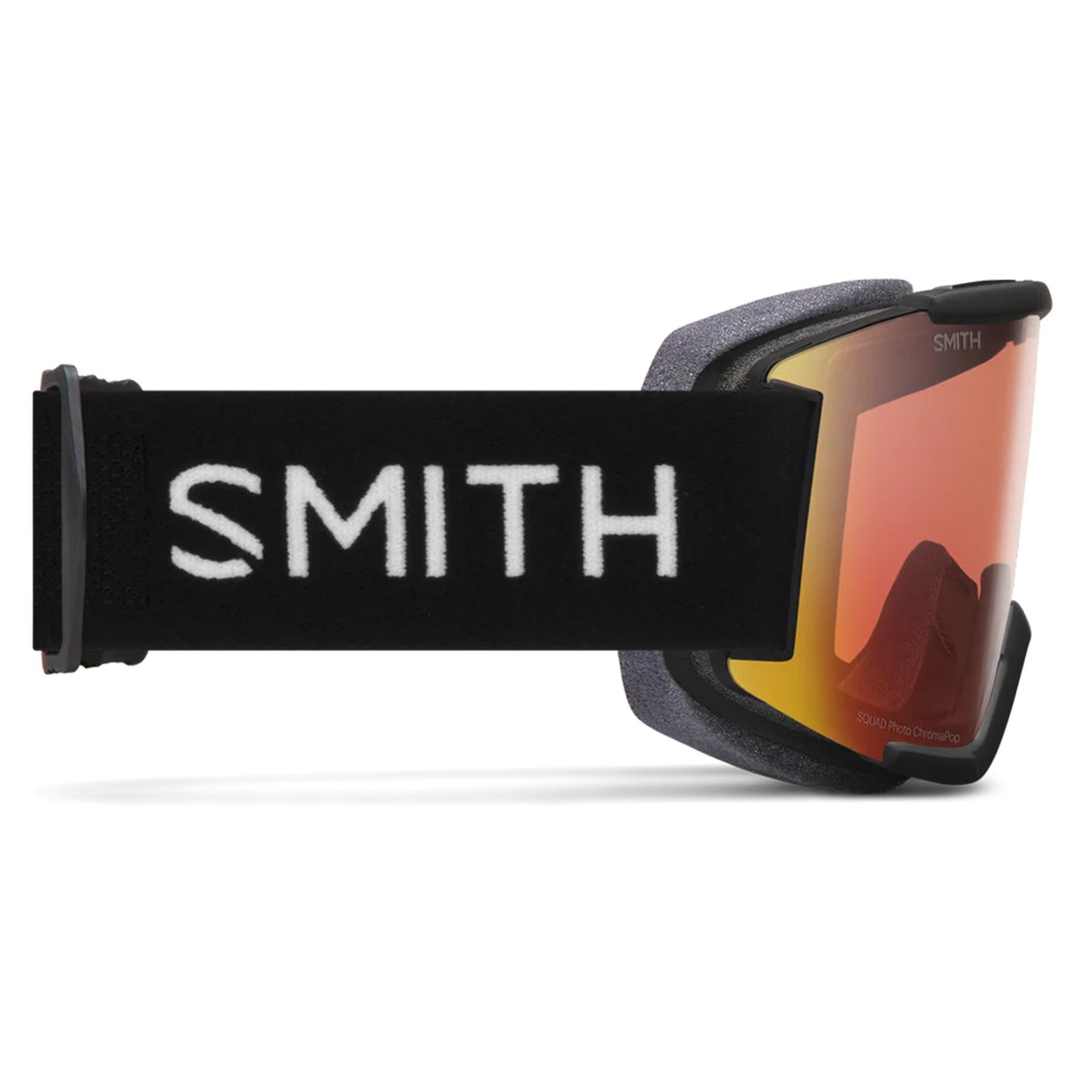 Smith Ski Goggles Squad 2QJ 4V Black ChromaPop Pro Photochromic