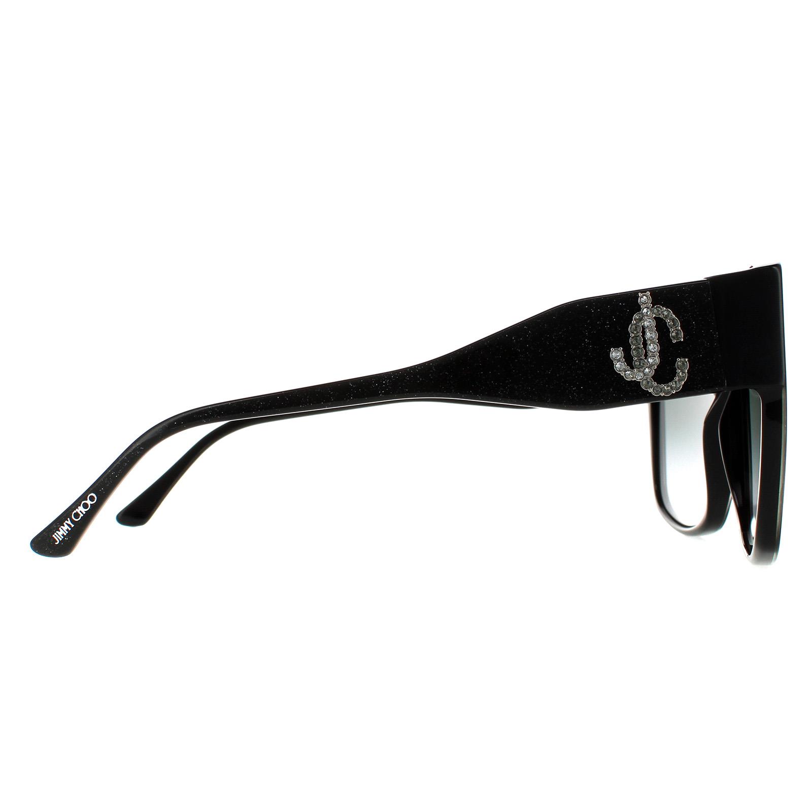 Jimmy Choo Sunglasses NOEMI/S DXF 9O Black Dark Gray Gradient Jimmy Choo NOEMI/S DXF 9O 61 Sunglasses | Glasses Station main image 3