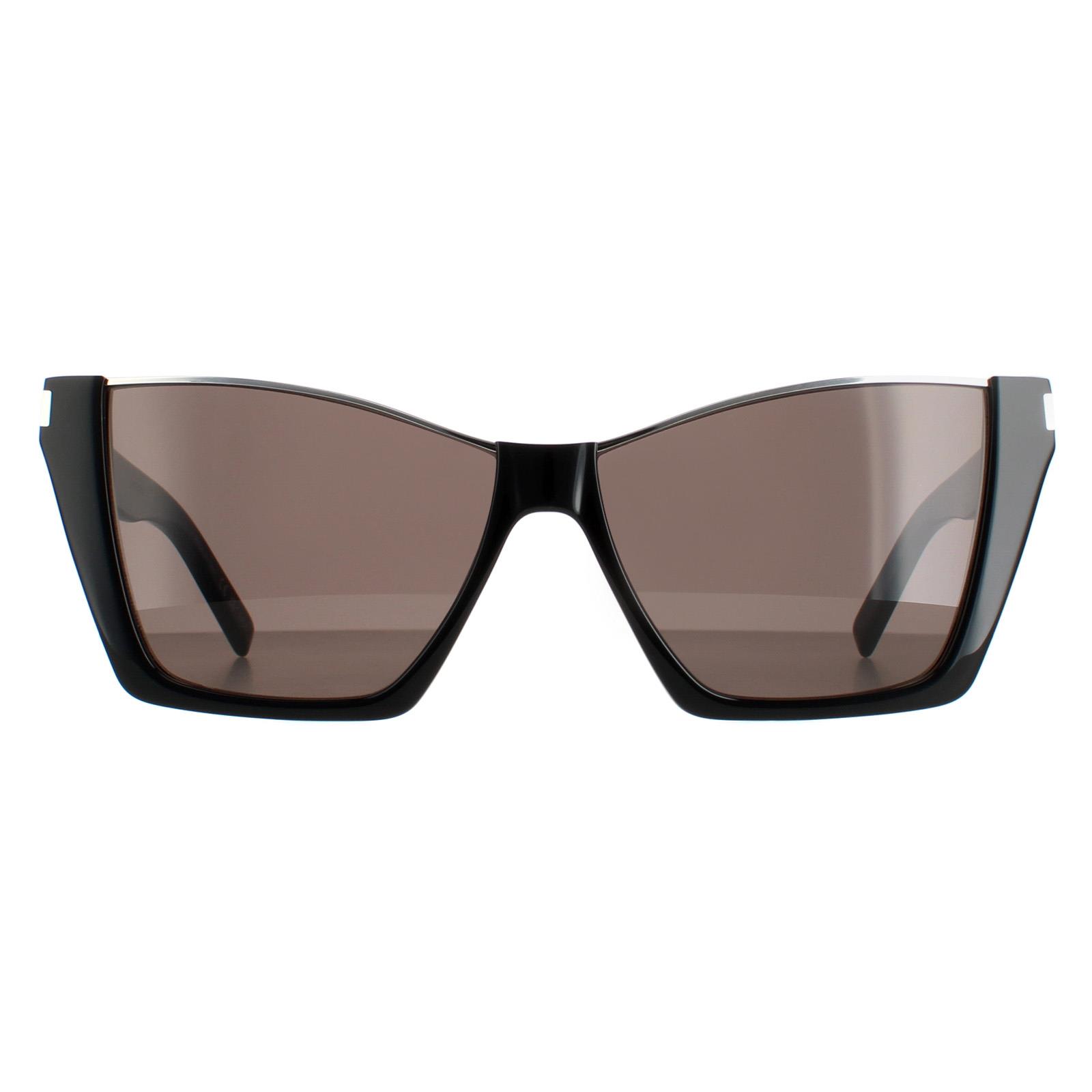 Saint Laurent Sonnenbrille SL369 KATE 001 Schwarz Schwarz | eBay
