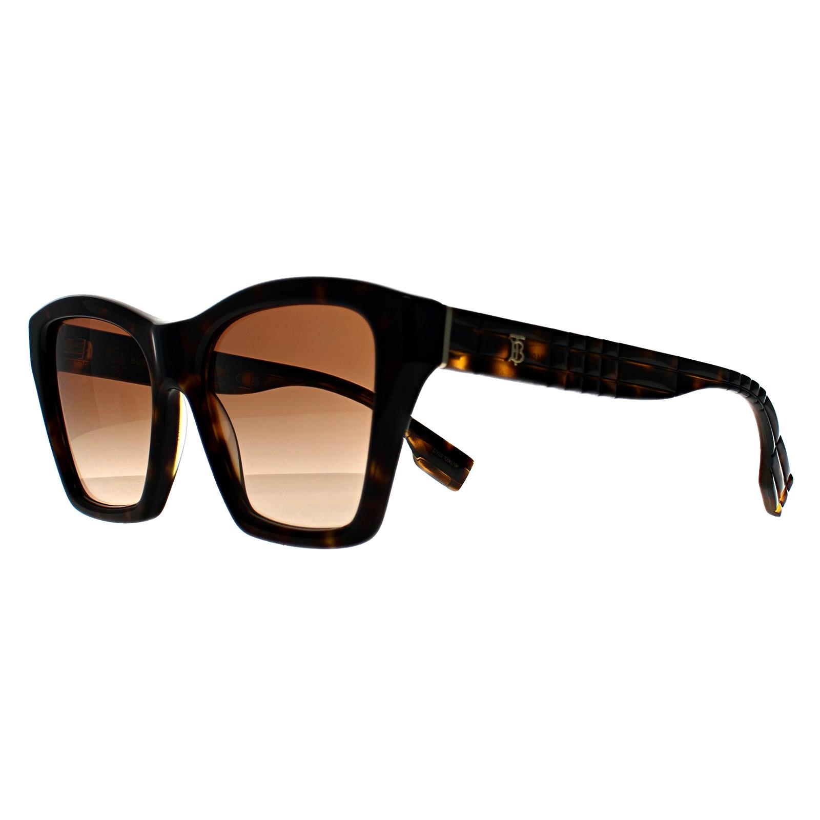 Burberry Arden BE4391 300213 Sunglasses Women\'s Dark Havana/Brown Gradient 54mm BURBERRY BE4391 300213 Arden Dark Havana Brown Gradient 54  main image 3