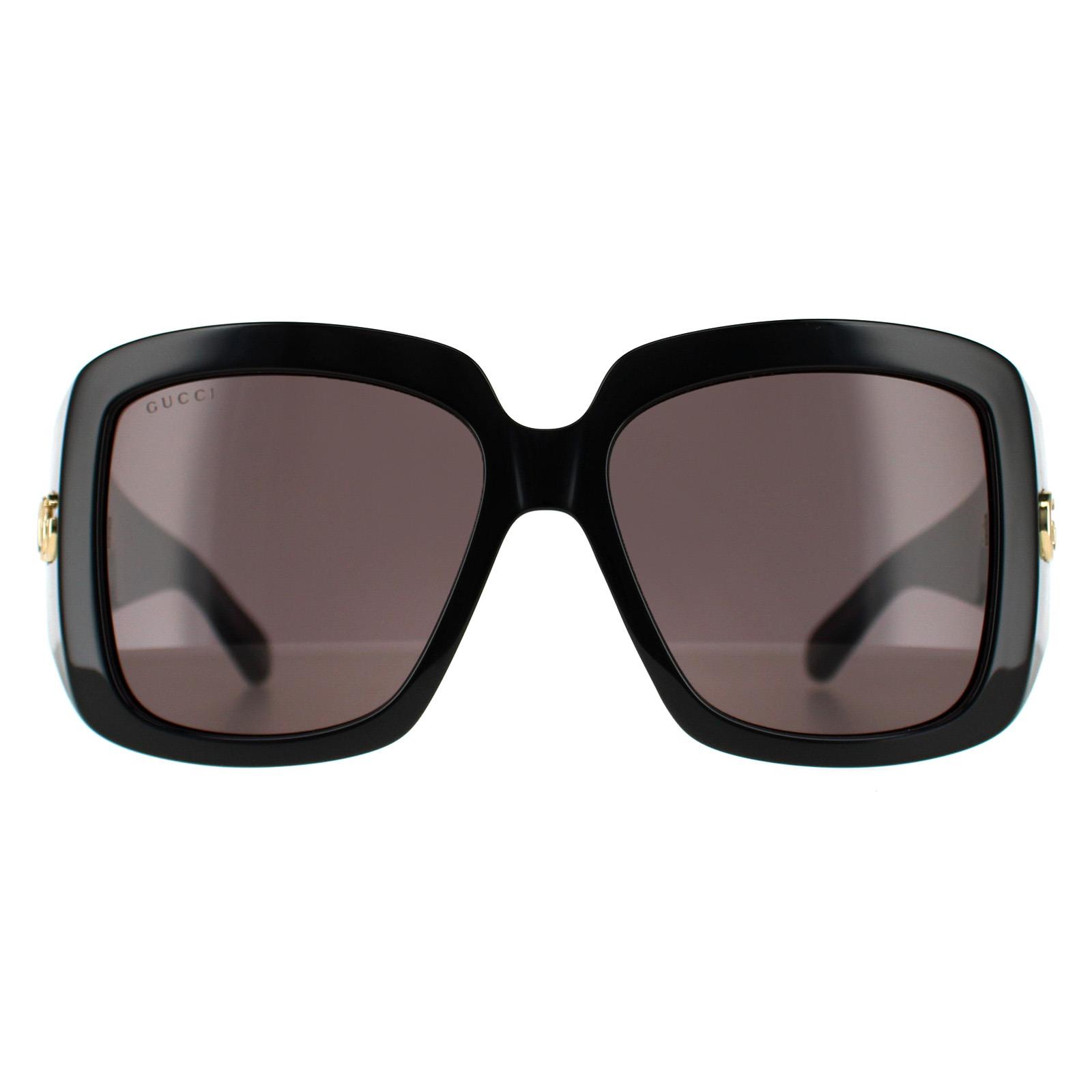 Gucci GG1402S 001 BRAND NEW Sunglasses Black Grey Women Square GG 1402S Gucci NEW Gucci GG1402S 001 Women Square Sunglasses GG 1402S  main image 4