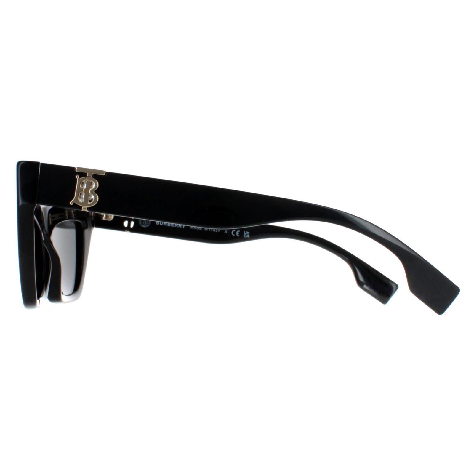 NEW BURBERRY SUNGLASSES  BLACK WOMEN BE4405 3001/87 BURBERRY BE4405 300187 Burberry Black Square 0BE4352 300187 Sunglasses – Bluefly main image 4