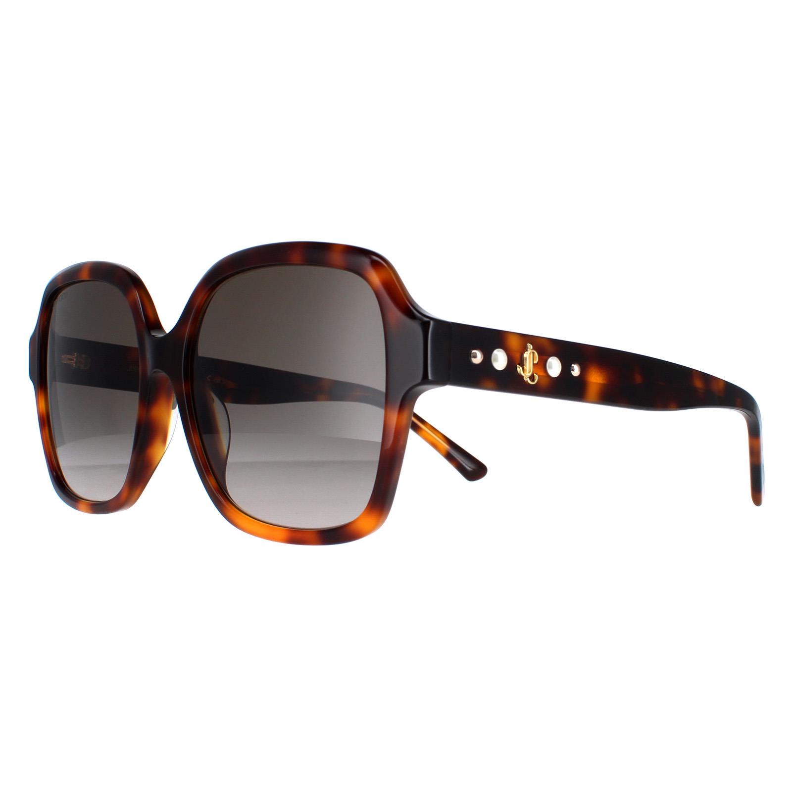 Jimmy Choo Sunglasses Rella/G/S 086/HA Dark Havana Brown 