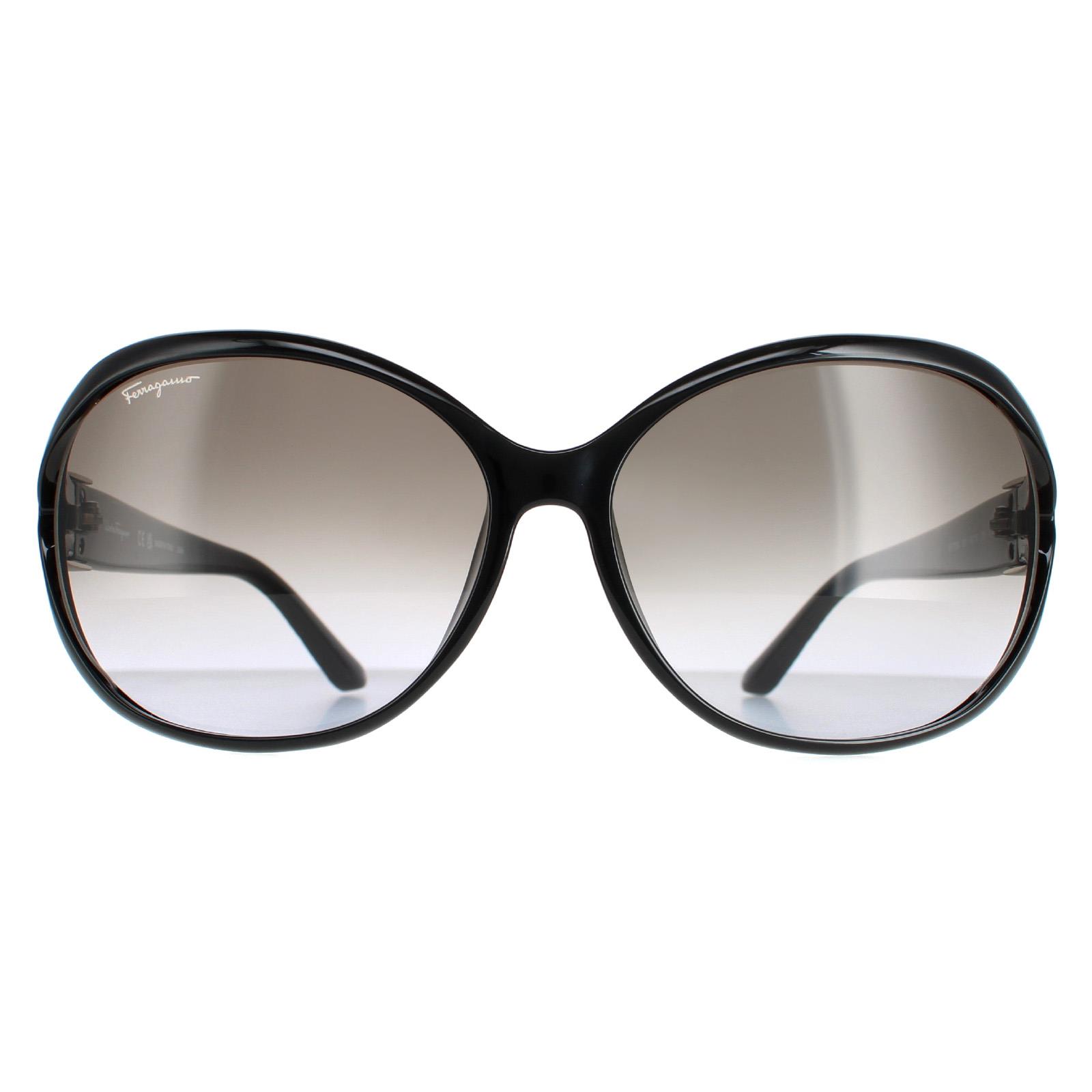 Salvatore Ferragamo Sunglasses SF770SA 001 Black Gray  display picture 1