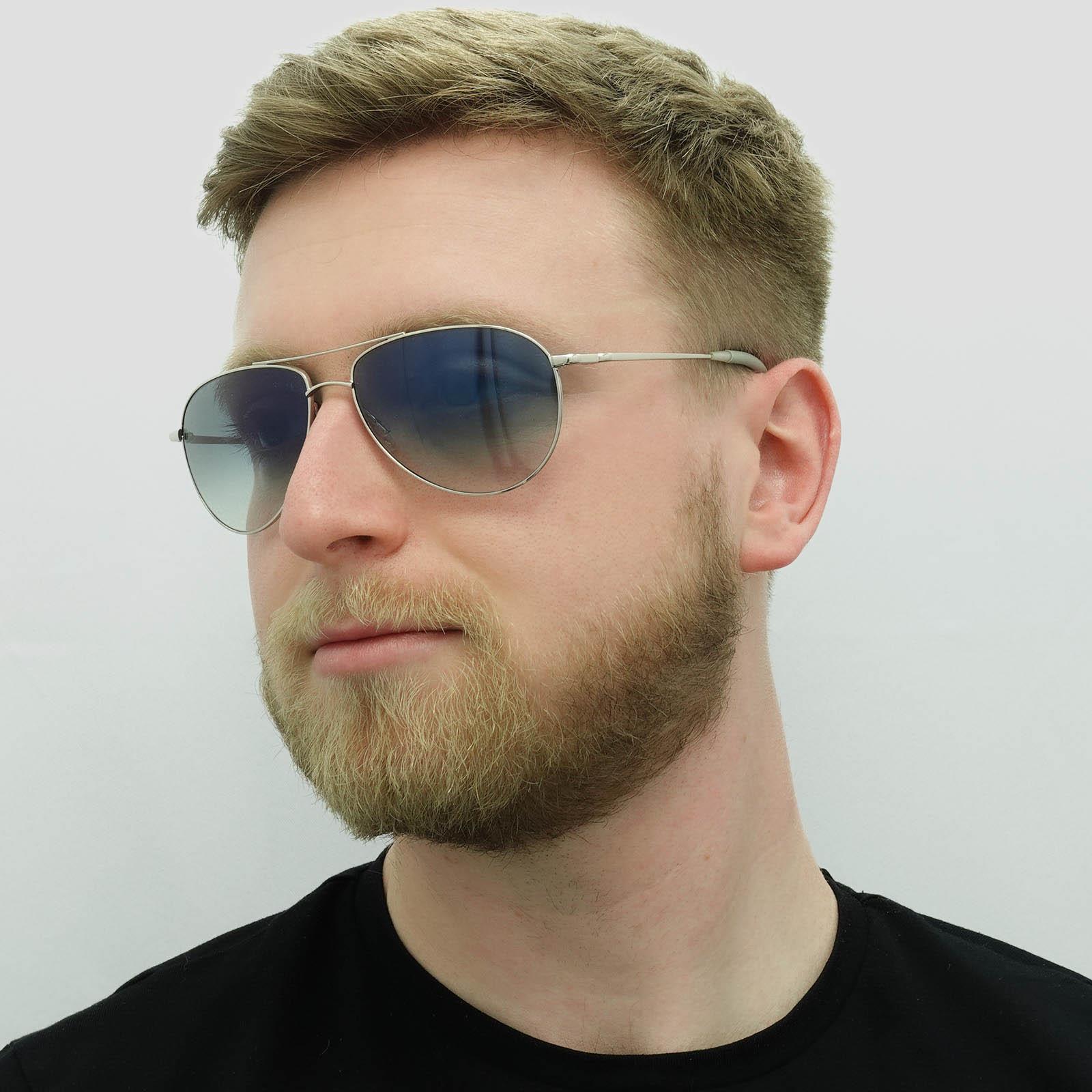 Oliver Peoples Sunglasses Benedict 1002 5241/3F Silver Chrome