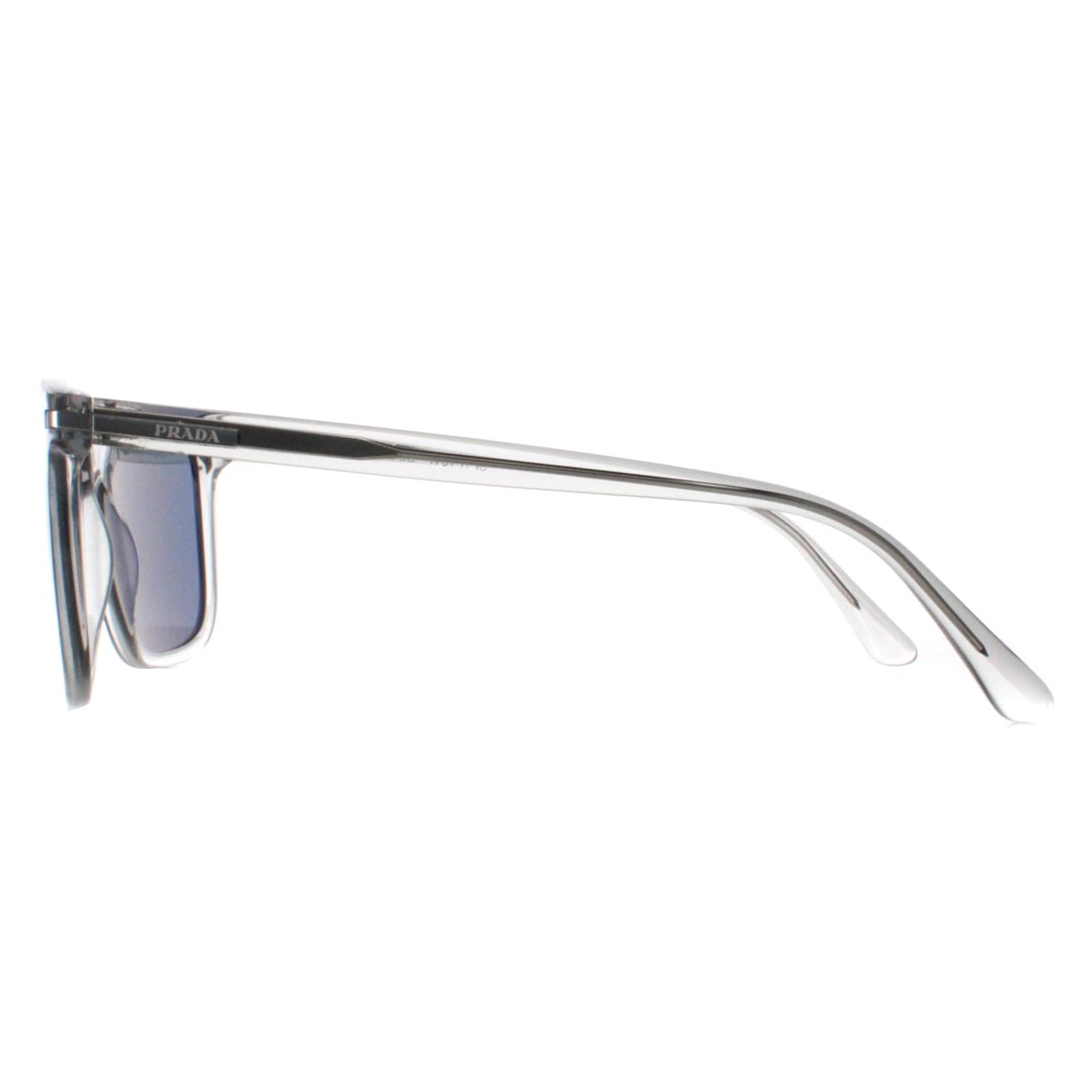 Prada Sunglasses PR18WS U430A9 Gray Crystal Blue | eBay display picture 1