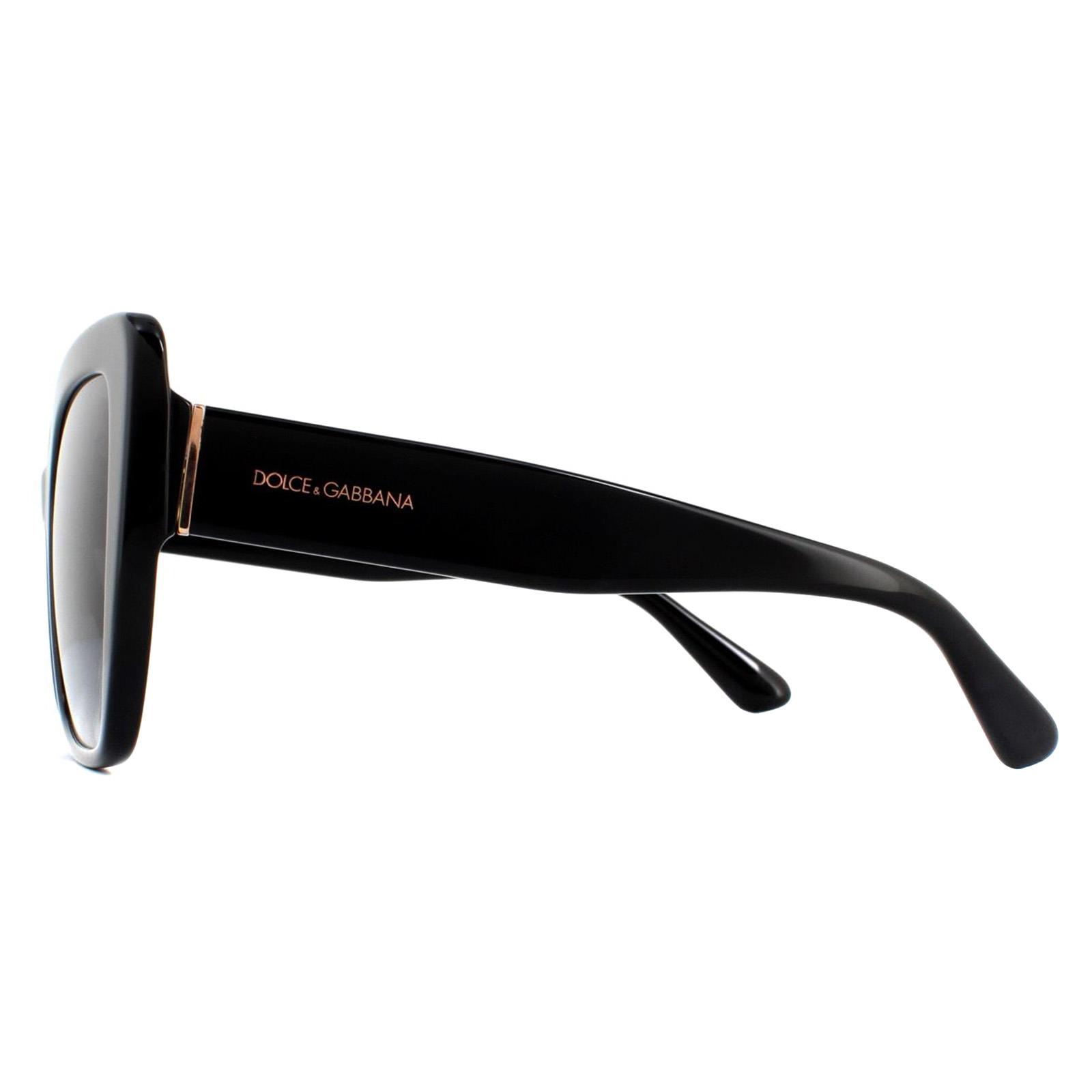 Dolce & Gabbana Sonnenbrille DG4348 501/8G Schwarz Grau Verlauf - Bild 3 von 12