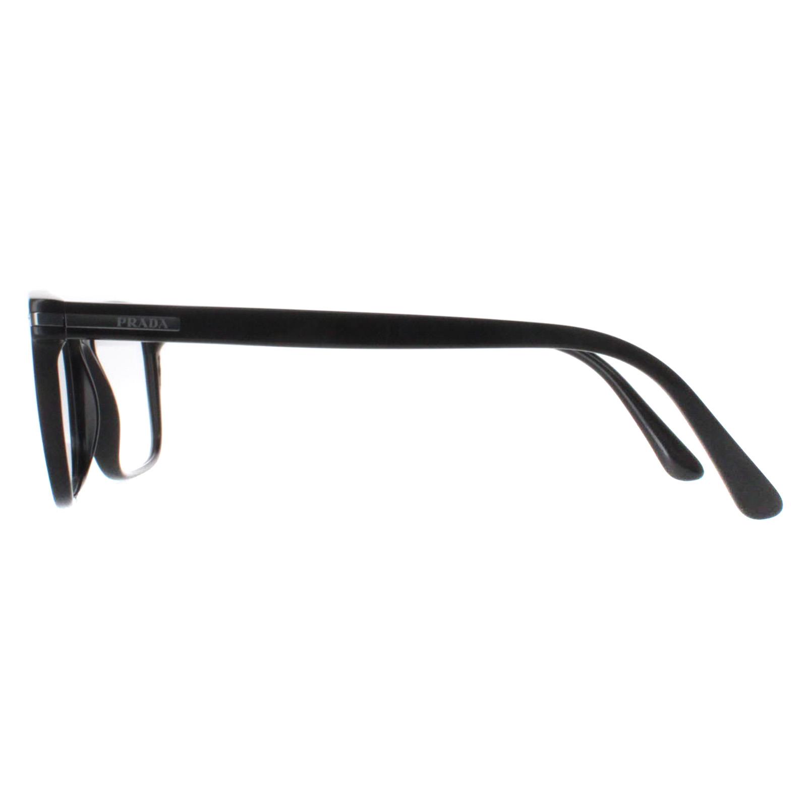 Prada Eyeglasses PR14WV 1AB1O1 Black Men | eBay display picture 3