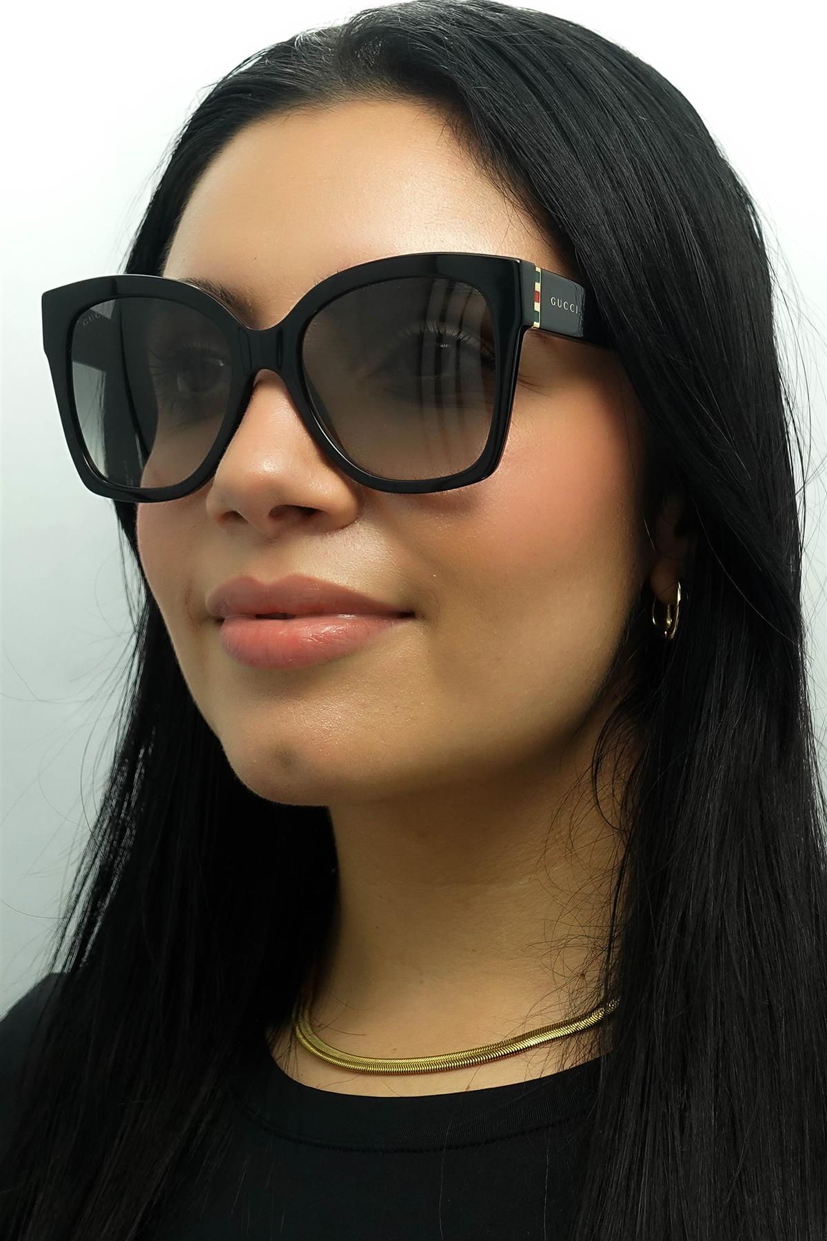 Gucci Sunglasses GG0459S 001 Black Gray Gradient | eBay display picture 2