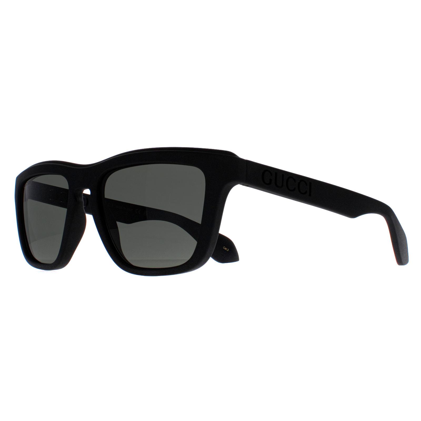 Gucci Sunglasses GG1571S 001 Black Gray | eBay