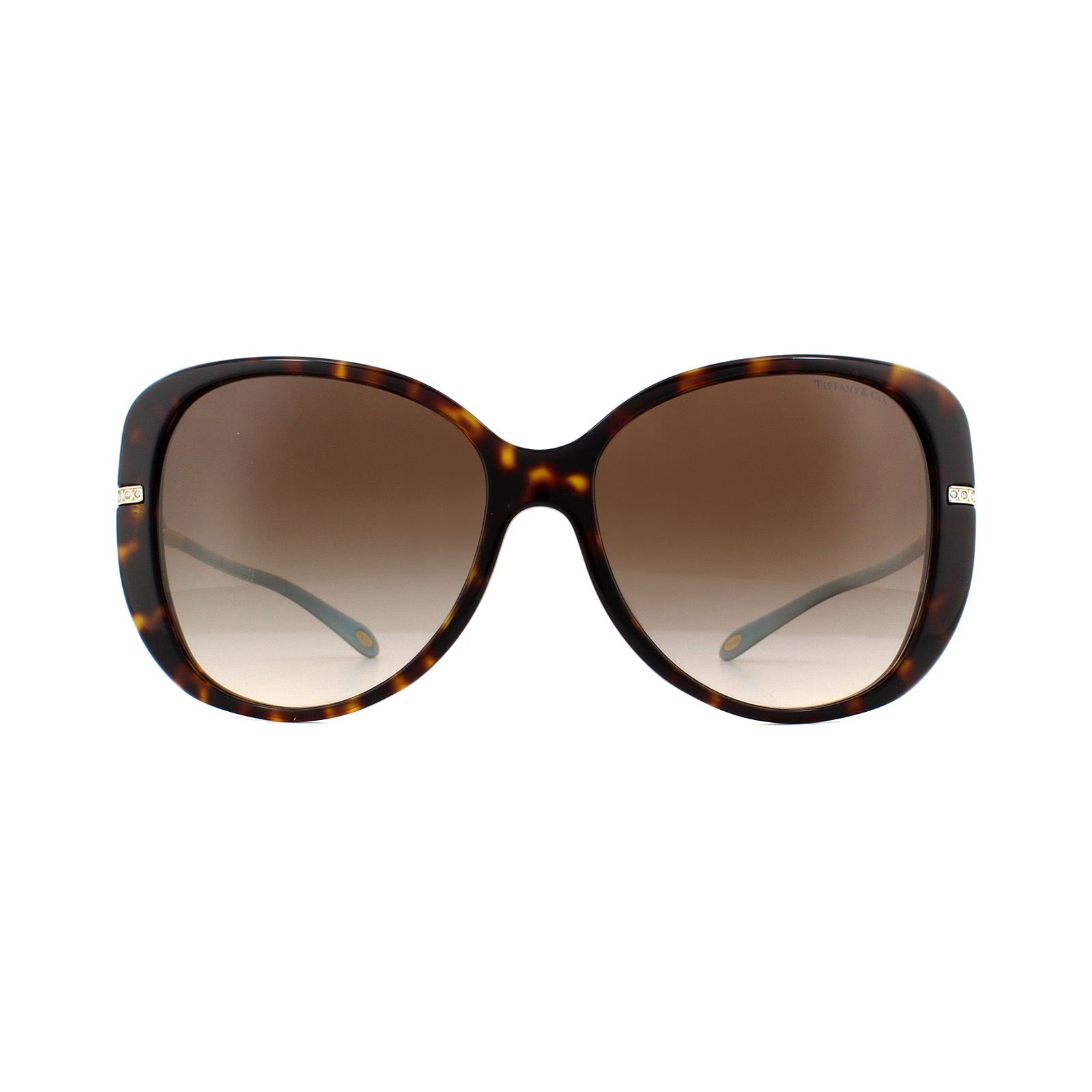 Tiffany Sunglasses TF 4126B 81343B Havana Blue Brown Gradient
