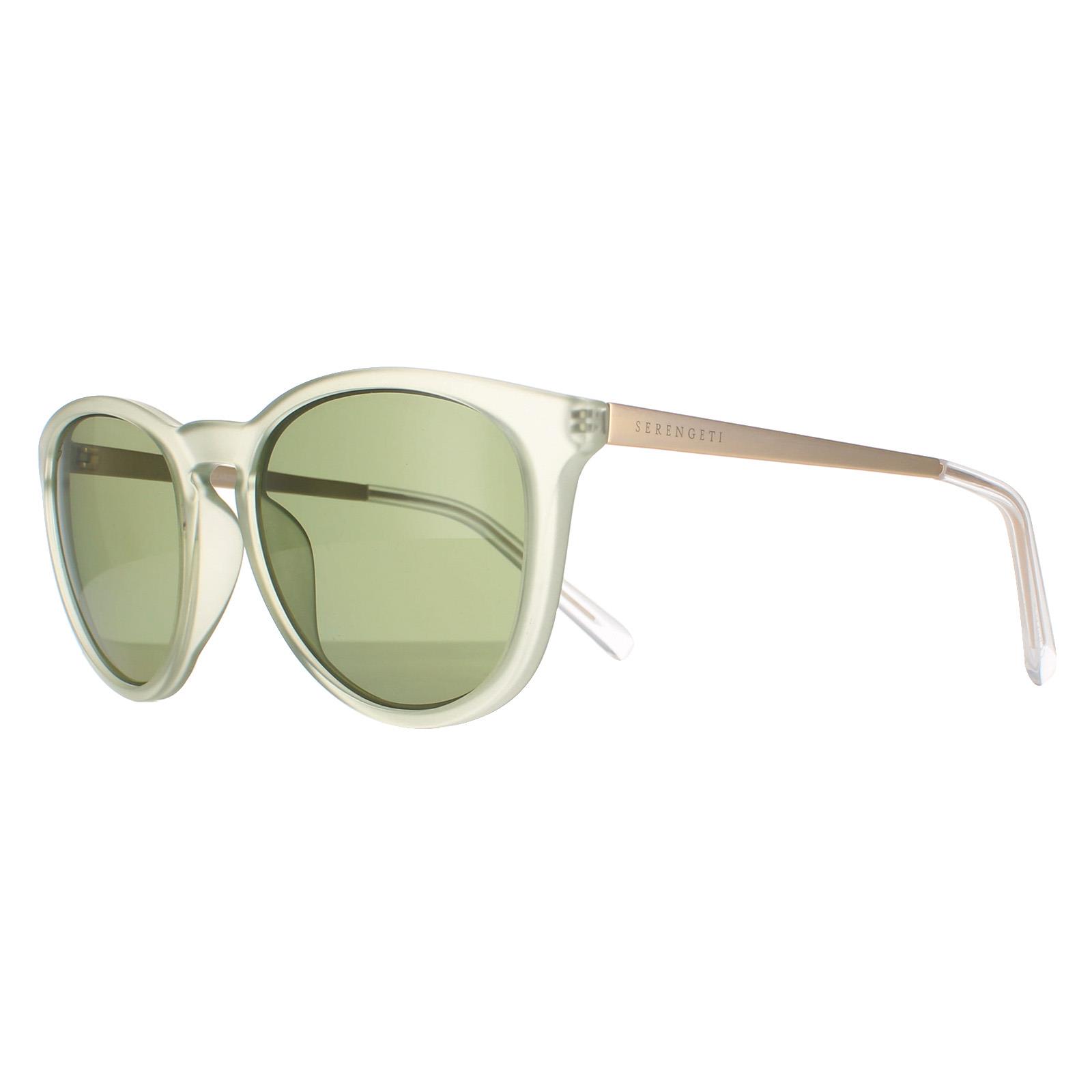 サングラス SERENGETI Serengeti - BRAWLEY - ss556004 (BRAWLEY SS556004) Serengeti Sunglasses Brawley SS556004 Crystal Green Saturn